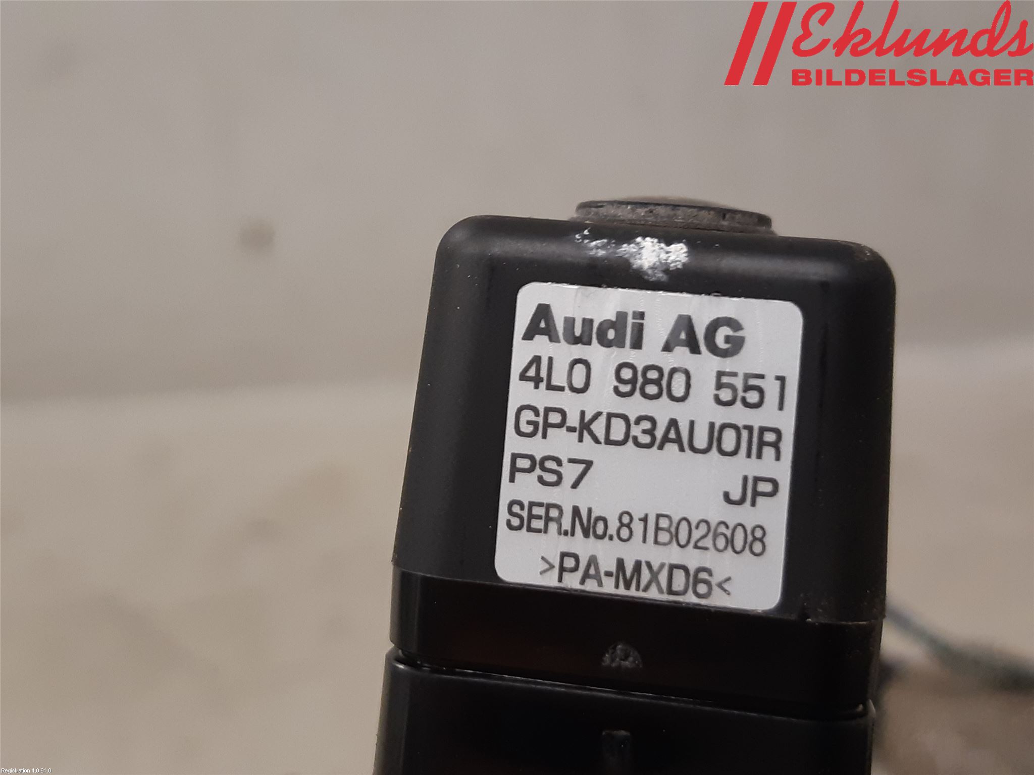 Audi A6/S6     05-11 Parkeringshjälp Kamera