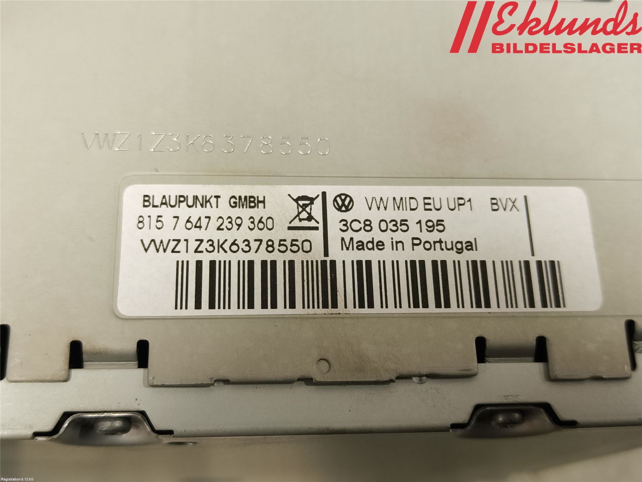 Volkswagen VW PASSAT 05-11 Cd Radio - Multimediapanel