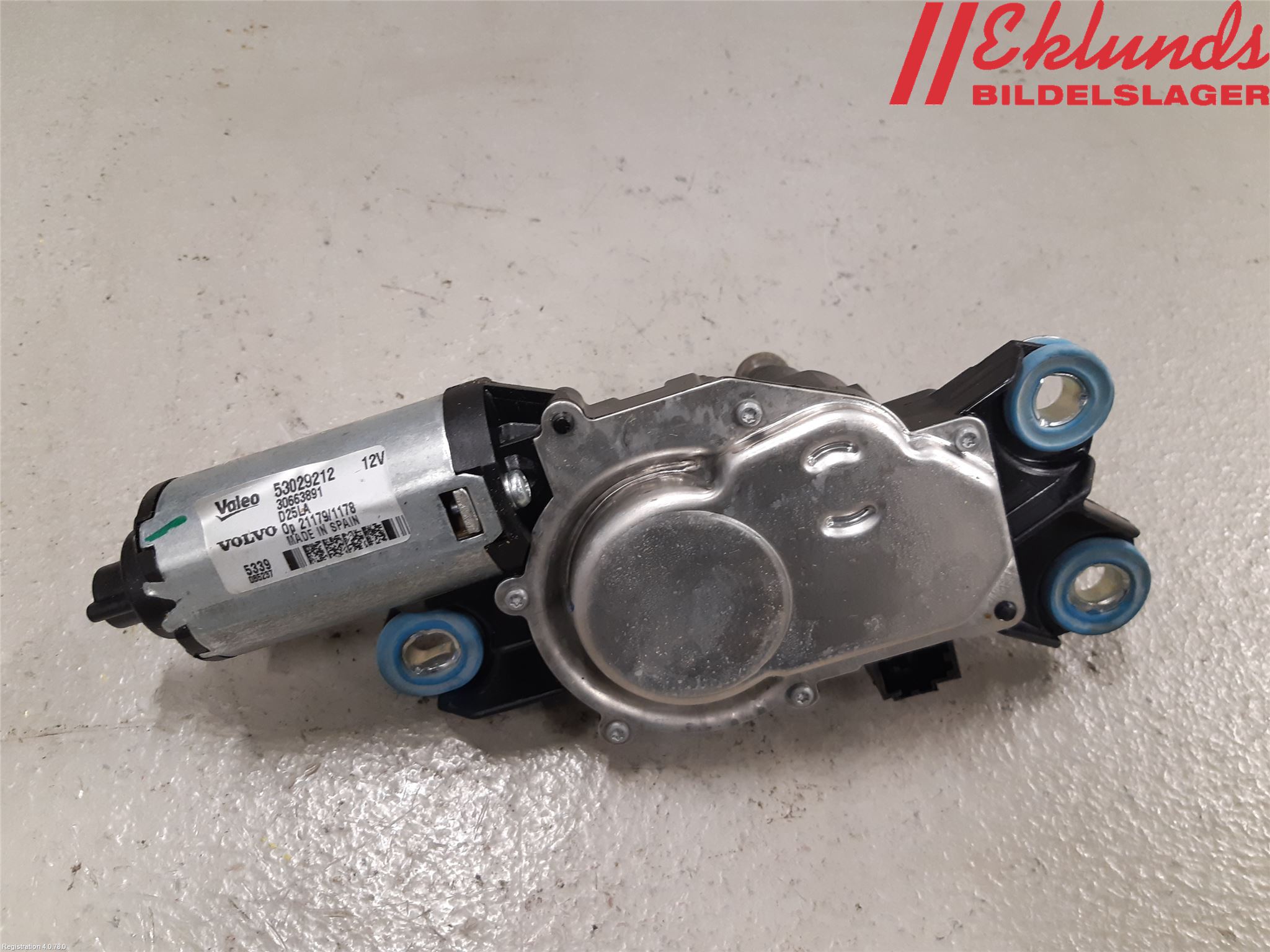 Volvo XC60 09-13 Torkarmotor Baklucka