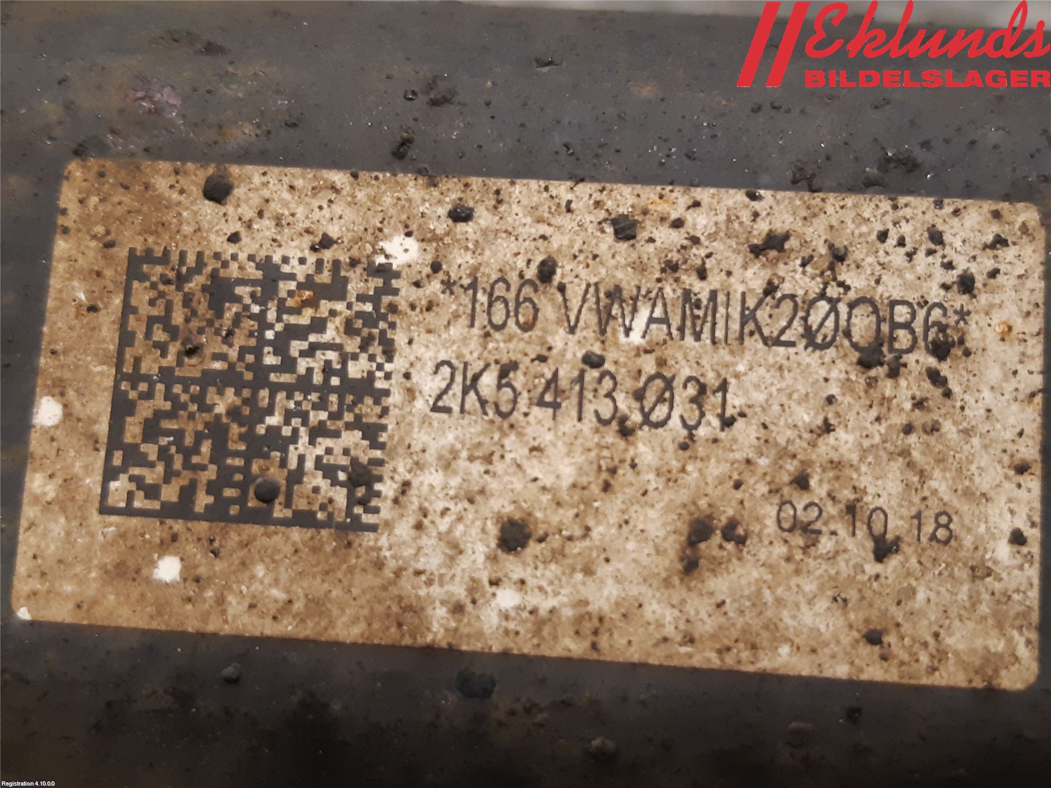Volkswagen VW CADDY 16-20 Fjäderben Fram Höger