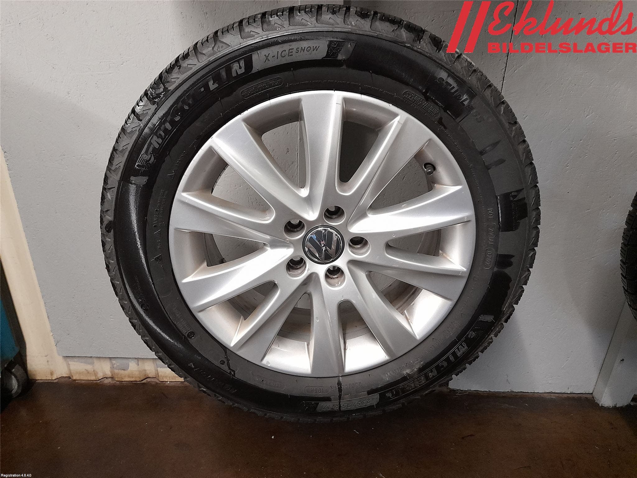 Volkswagen VW TIGUAN 07-16 Vinterdäck Alumfälg 4St