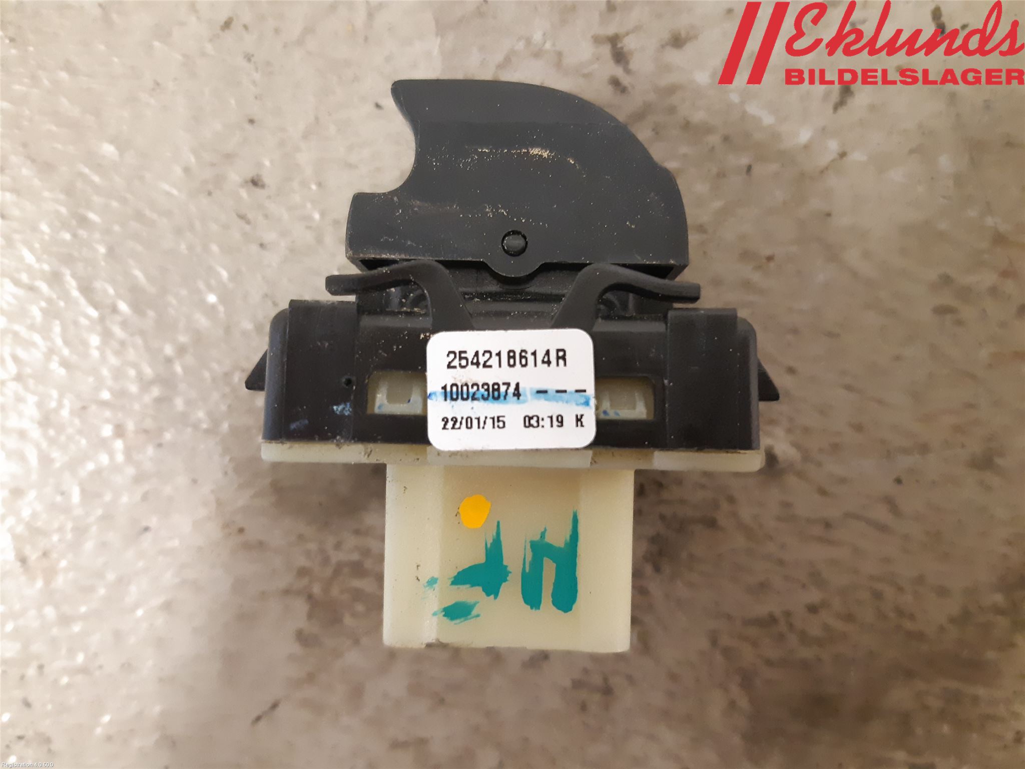 Renault TRAFIC/E-TECH 15- Strömställare Elhiss