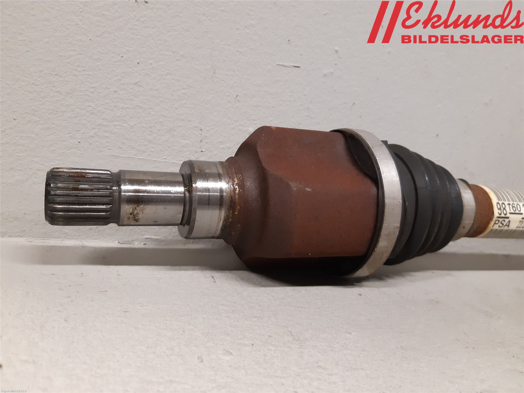 Citroen C3 10-17 Drivaxel Fram Höger