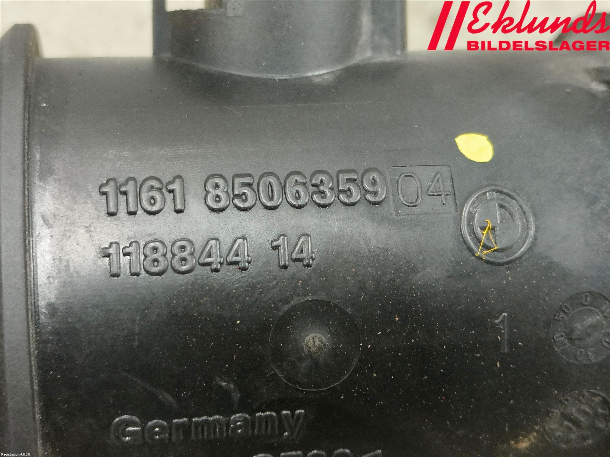 BMW 5 F10/F11/F18 09-17 Laddluft-Intercoolerrör