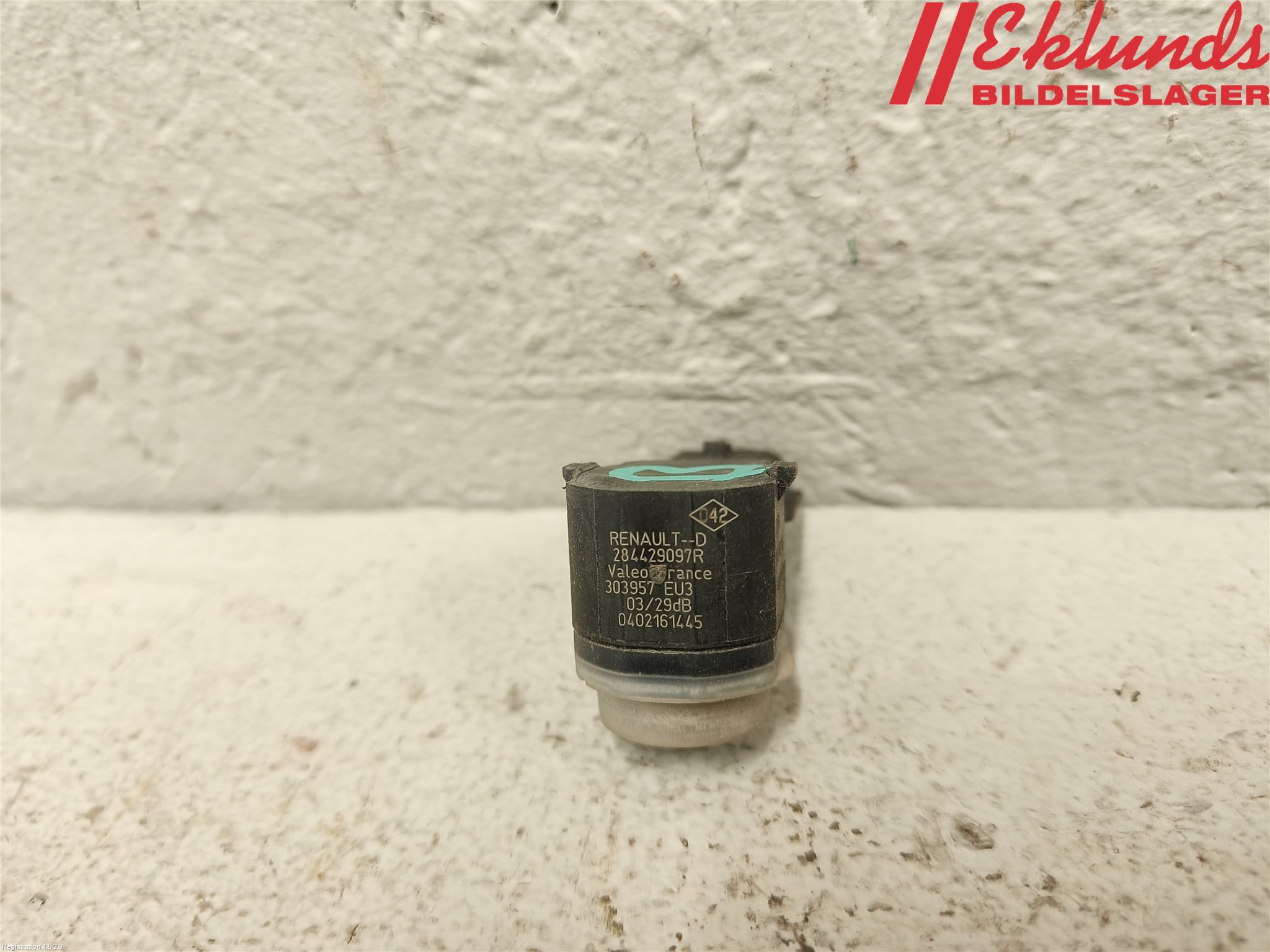 Renault CLIO IV 12-16 Parkeringshjälp Backsensor