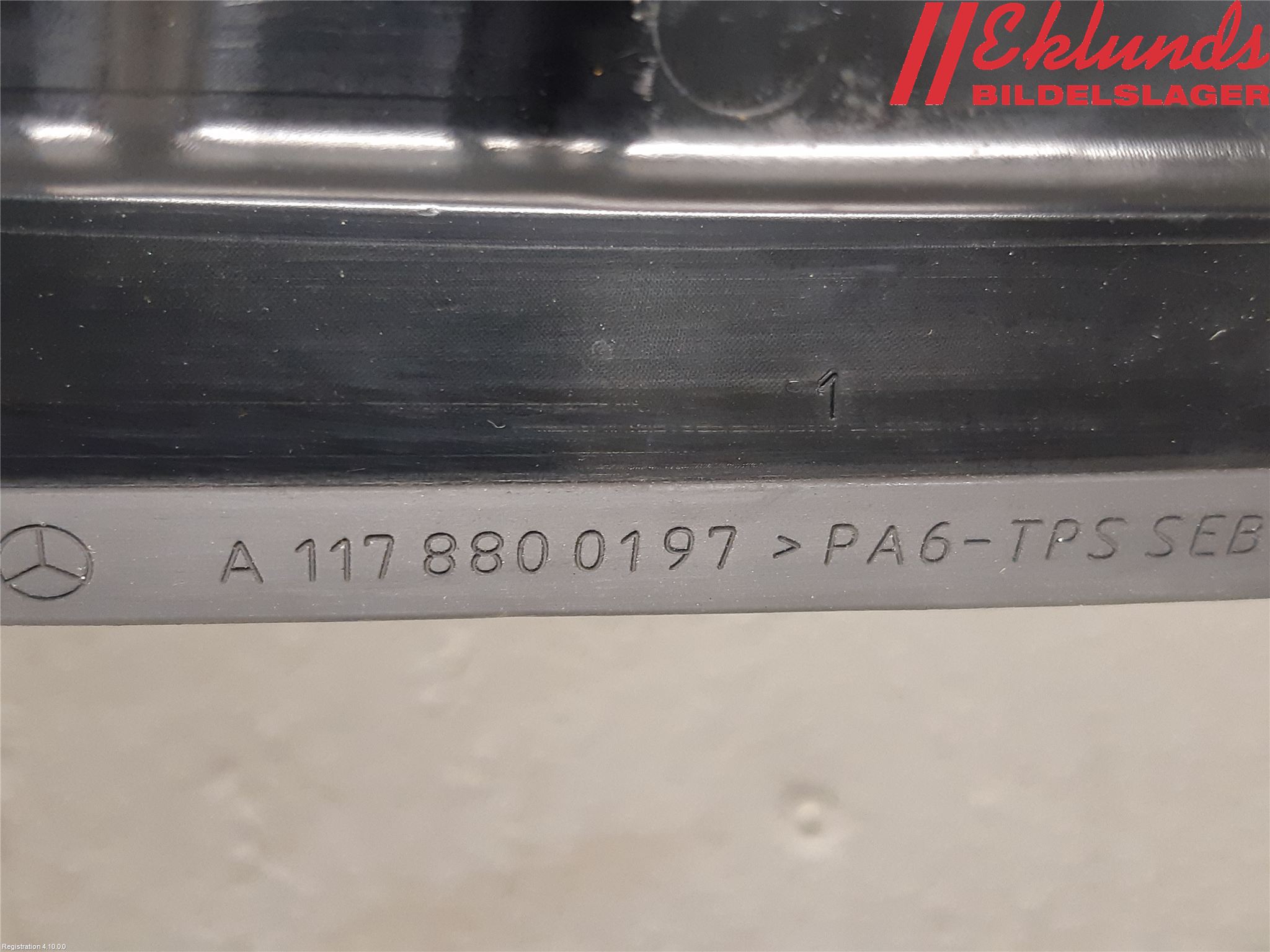 Mercedes-Benz MB CLA-KLASS (C117/X117) 13-19 Huvisolering