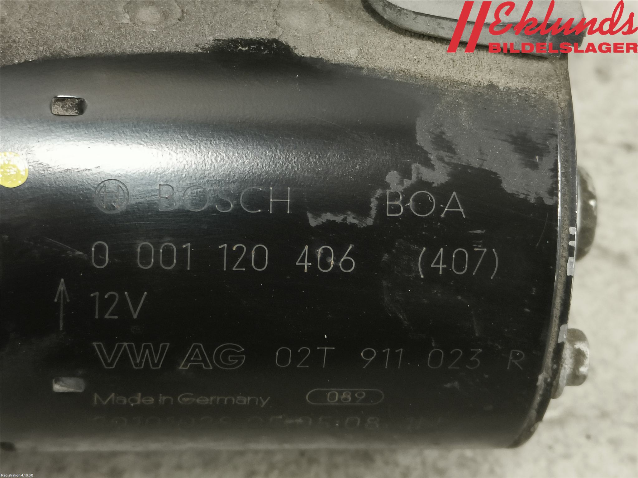 Skoda FABIA 07-14 Startmotor