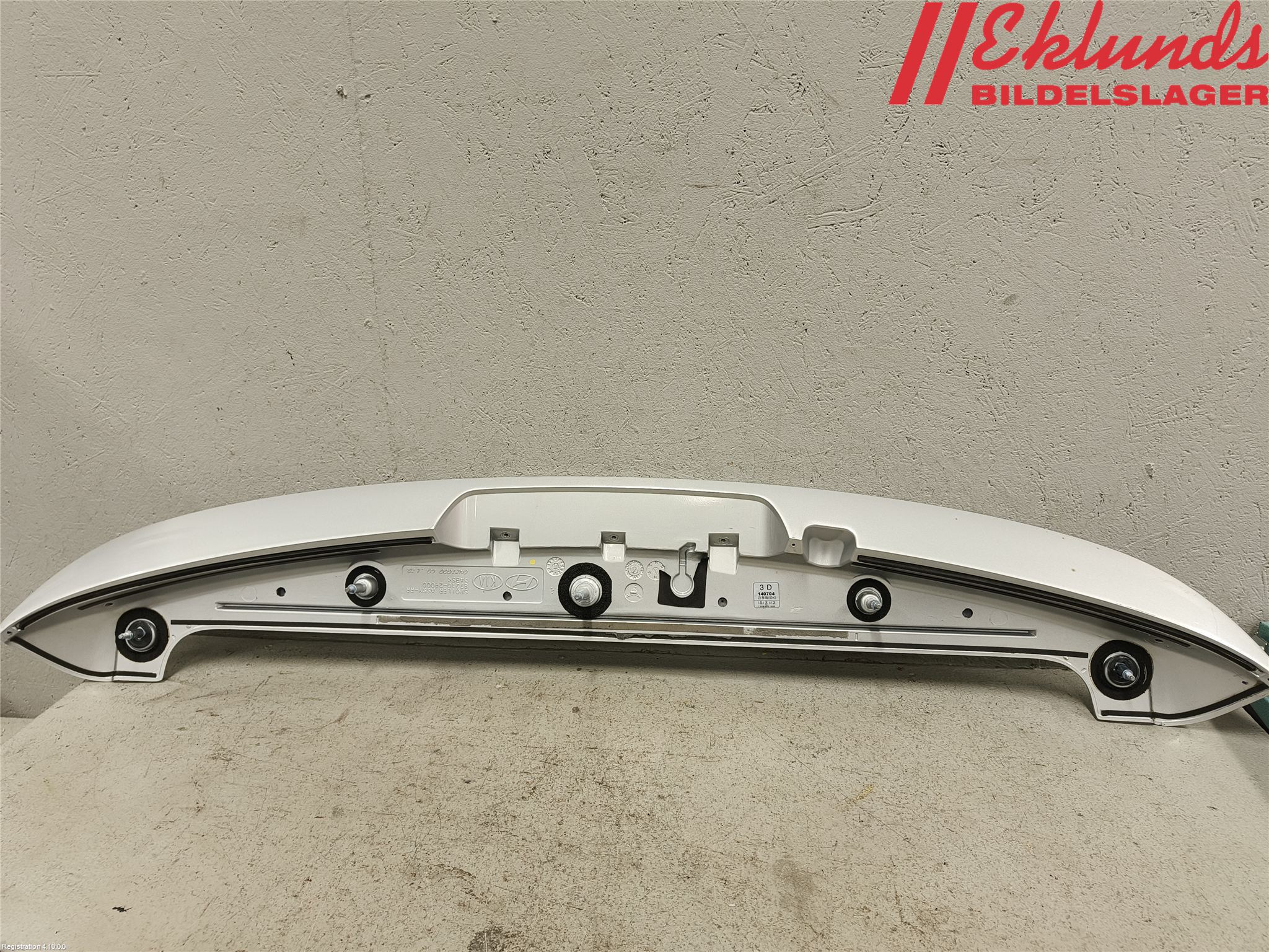 Kia SORENTO 10-14 Spoiler Baklucka