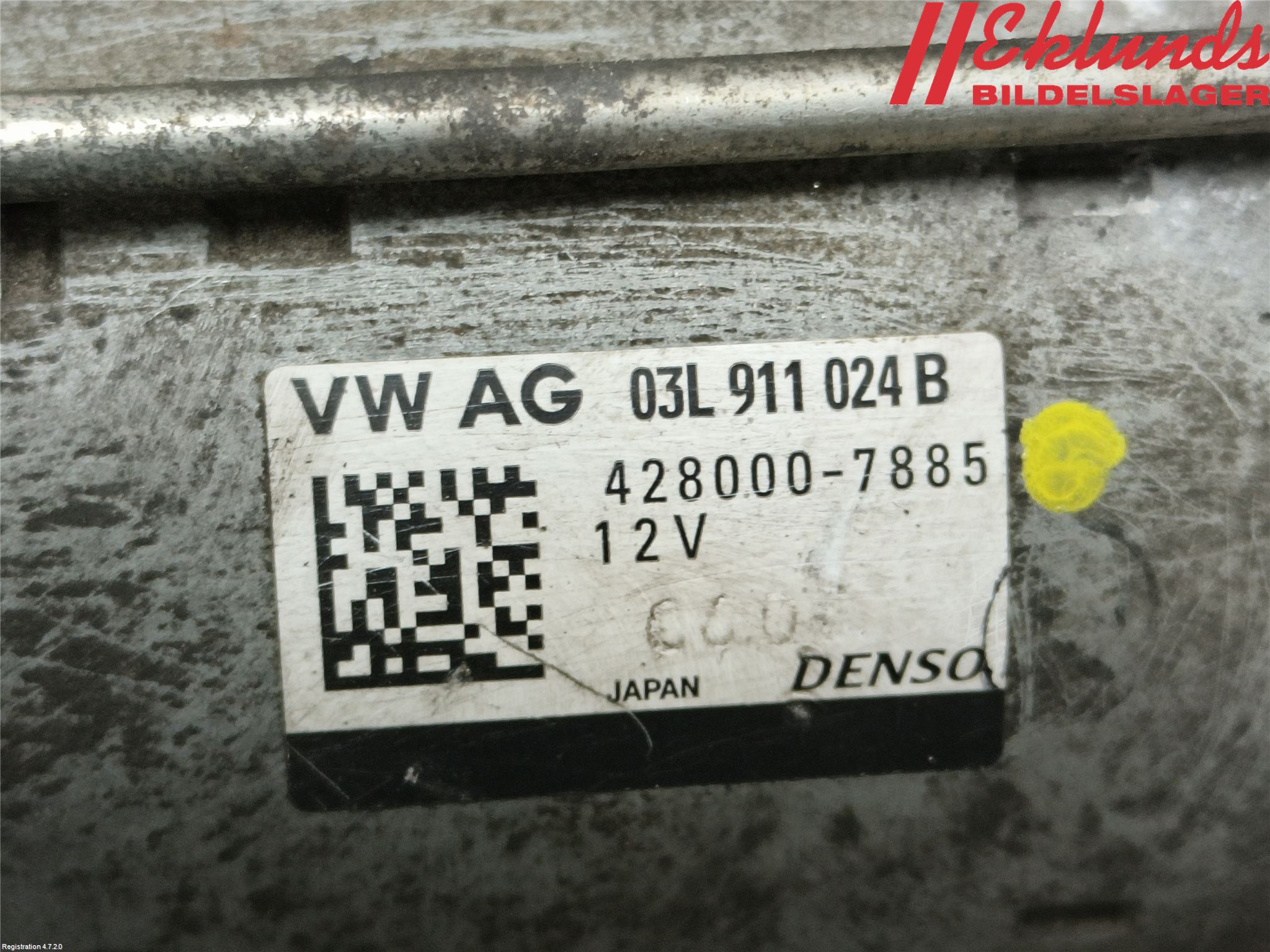 Audi A6/S6 4G 11-18 Startmotor Diesel