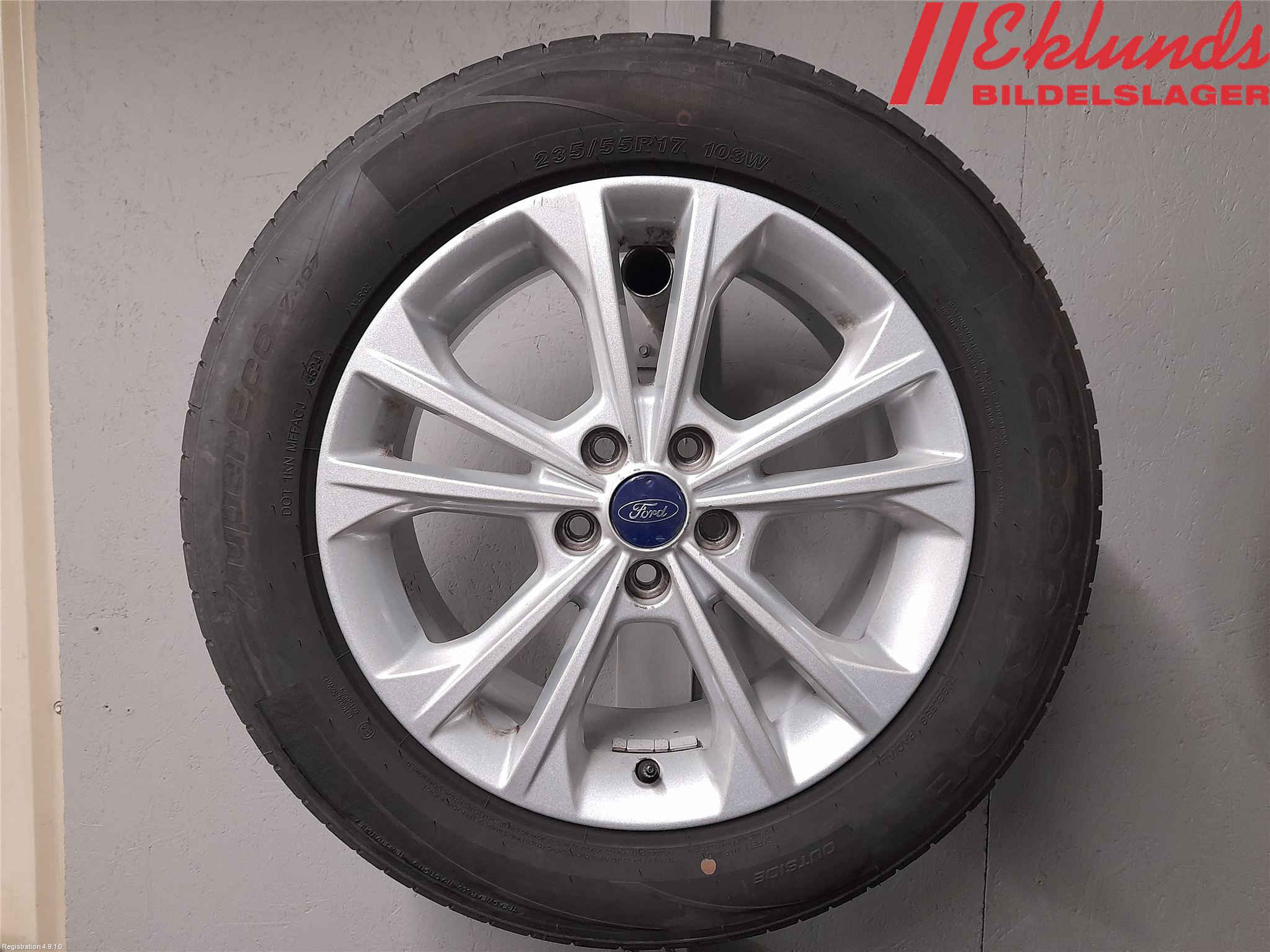 Ford KUGA 17-19 Sommardäck Alumfälg 4St