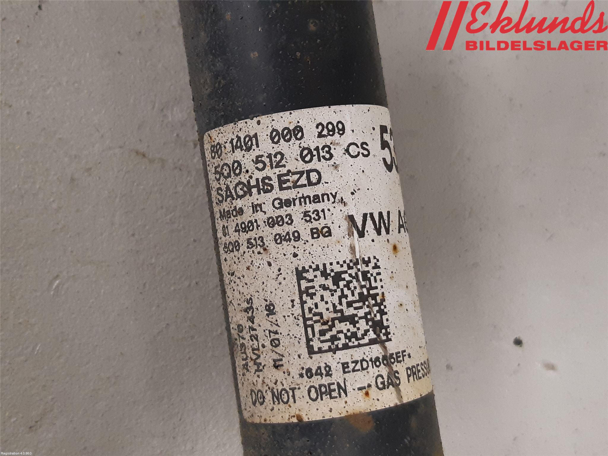 Audi A3/S3 8V 13-20 Stötdämpare Bak