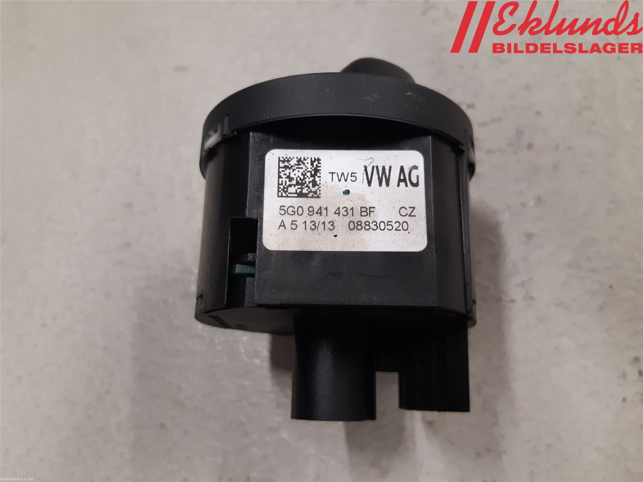 Volkswagen VW GOLF / E-GOLF VII 13-20 Strömställare Ljus