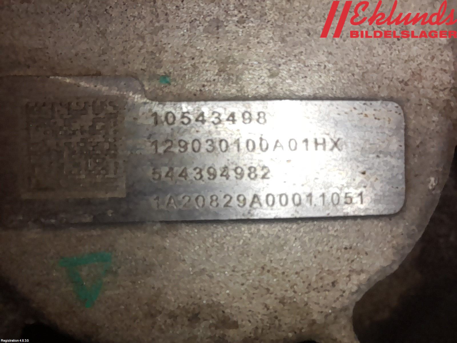 MG ZS EV 20- Växellåda Automat