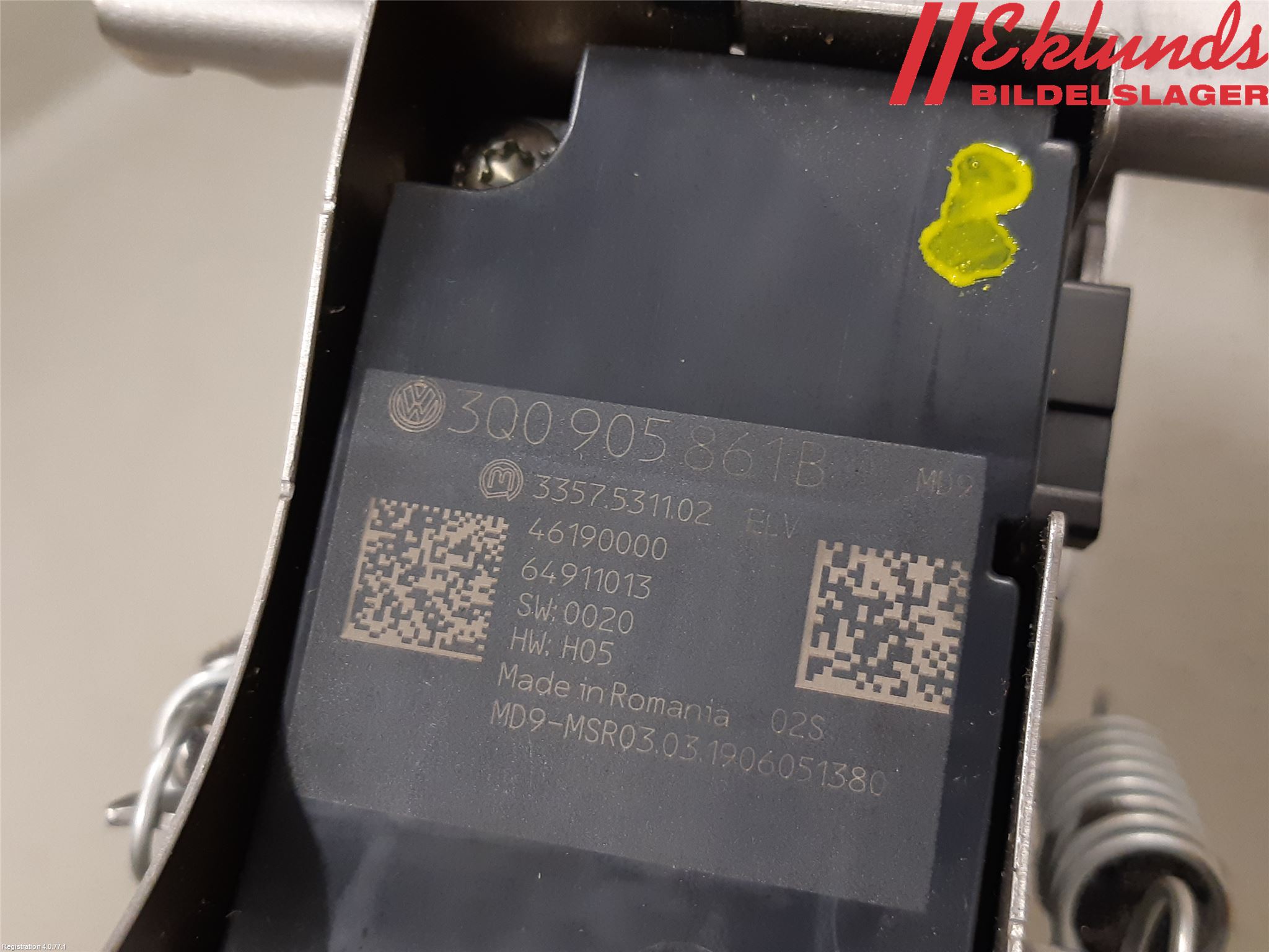 Volkswagen VW TIGUAN 16-24 Rattaxelagg Justerbart