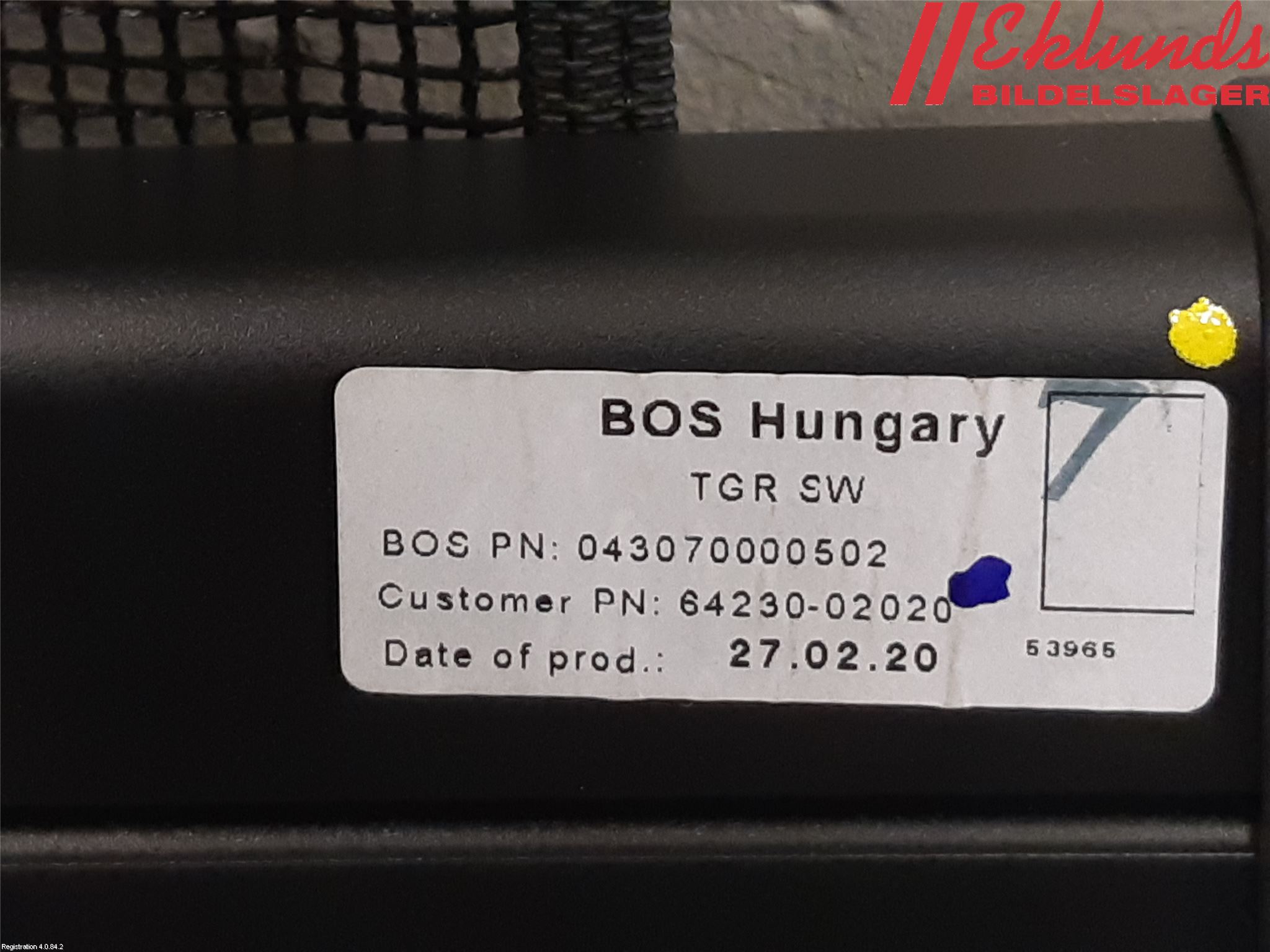 Toyota COROLLA 19- Lastnät