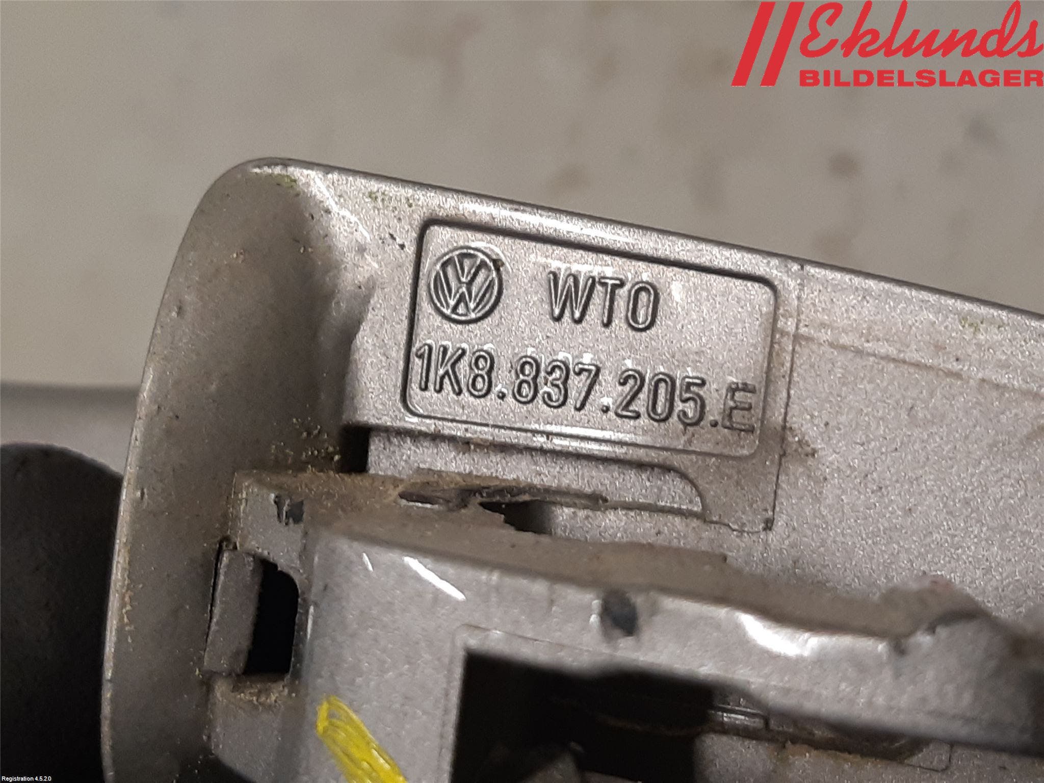 Skoda SUPERB 09-15 Dörrhandtag Yttre Vä