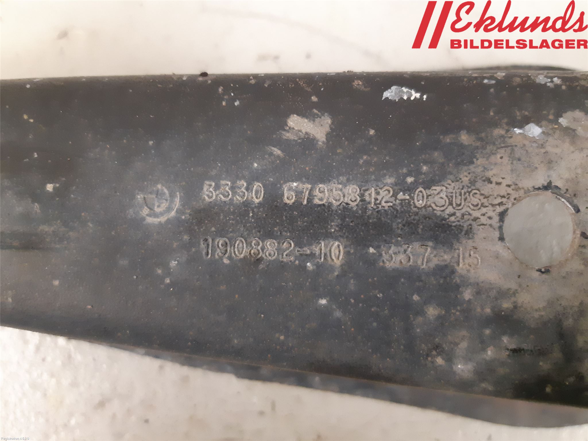 BMW X3 F25 10-17 Bärarm Bak Vänster
