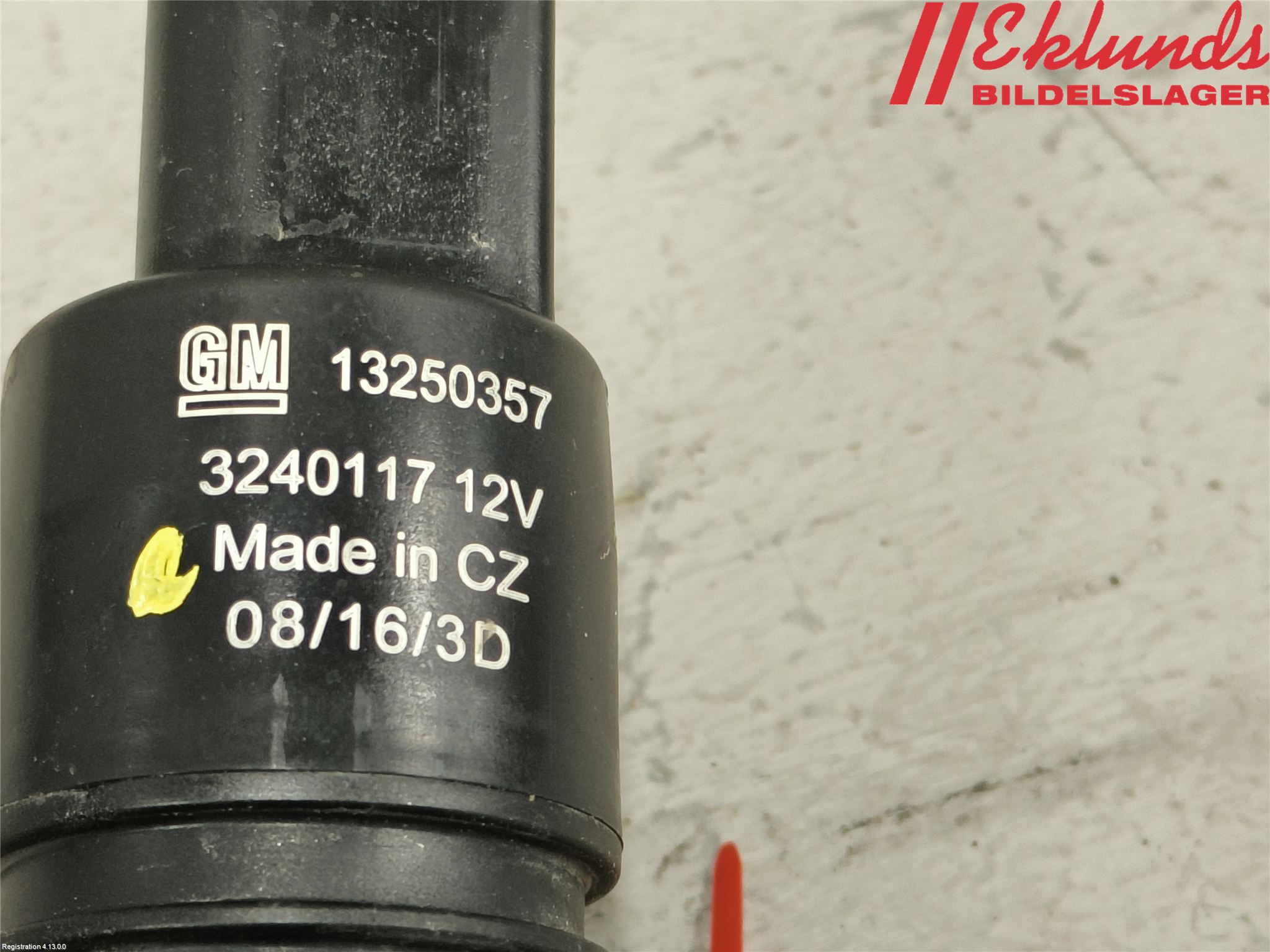 Opel INSIGNIA 09-16 Spolarpump Vindruta
