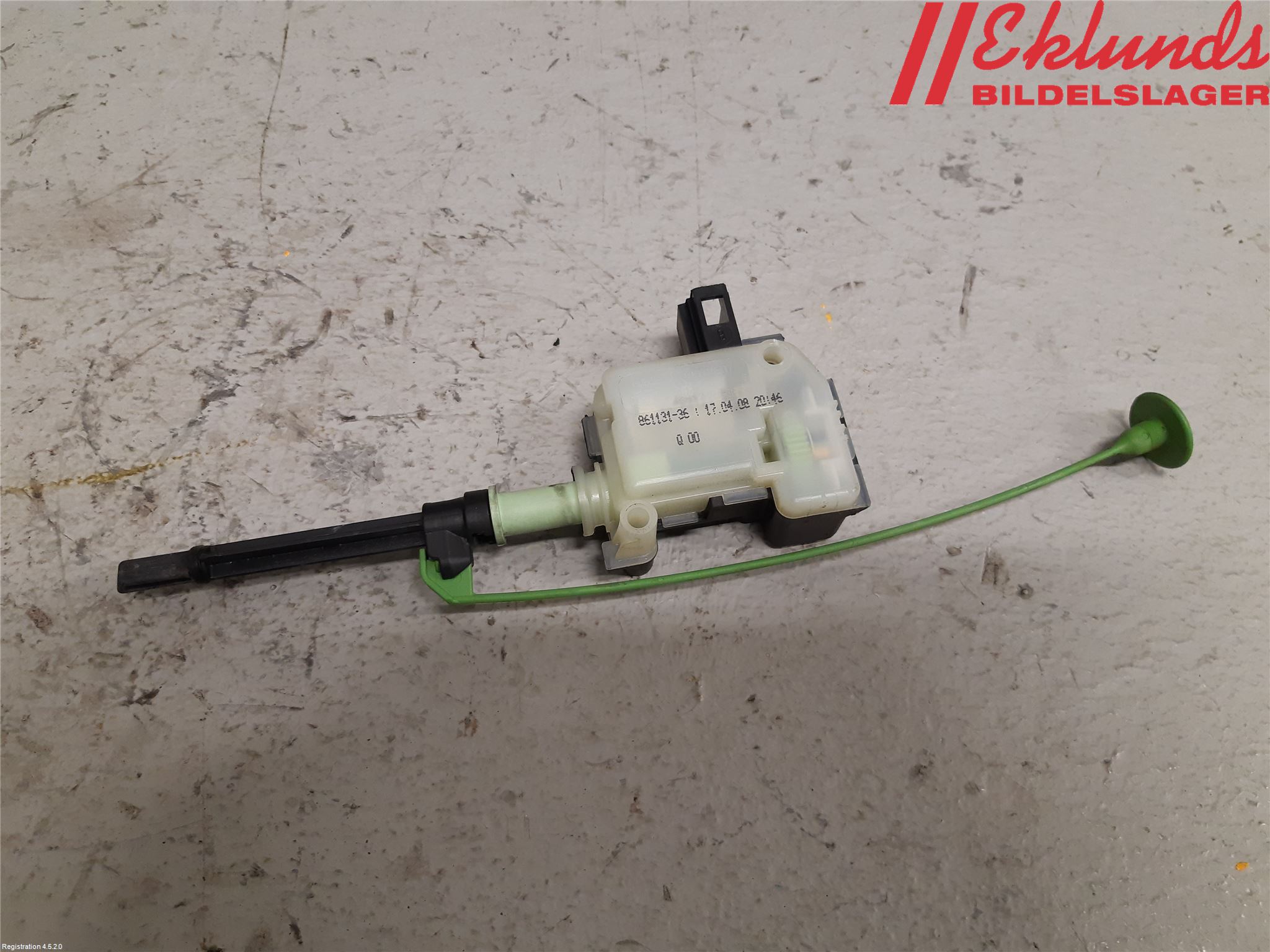 Volvo V70 08-13 Centrallåsmot Tanklucka