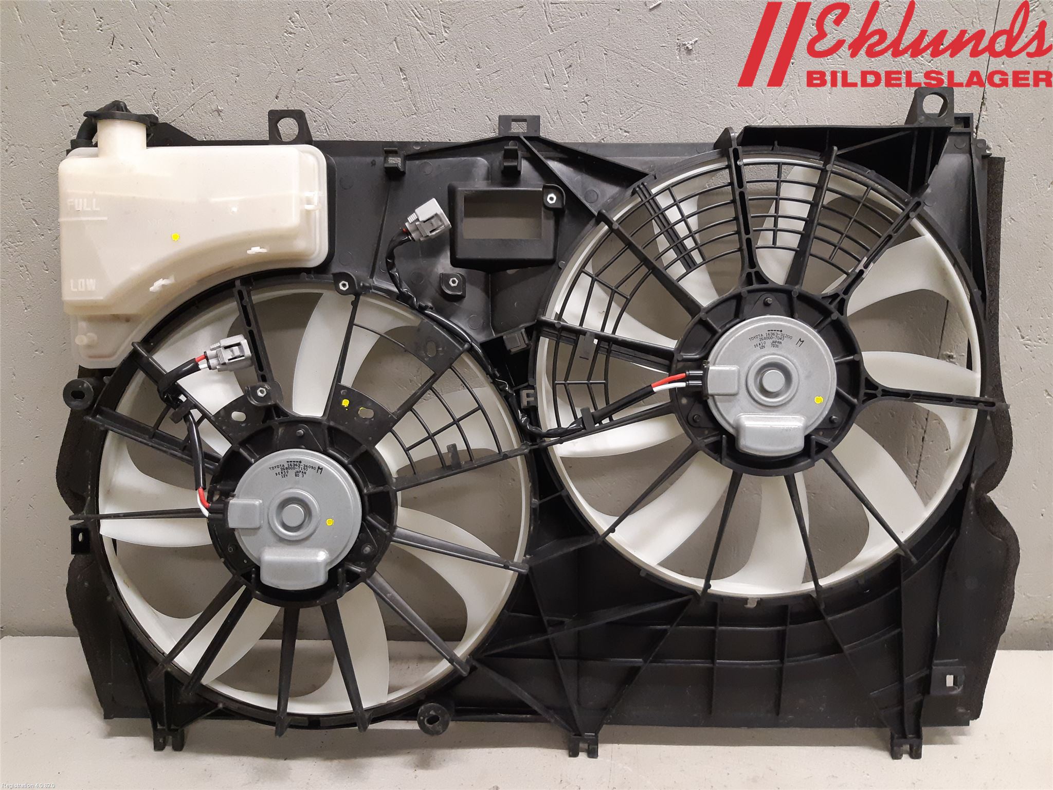 Lexus RX AL20 16-22 Kylfläkt El