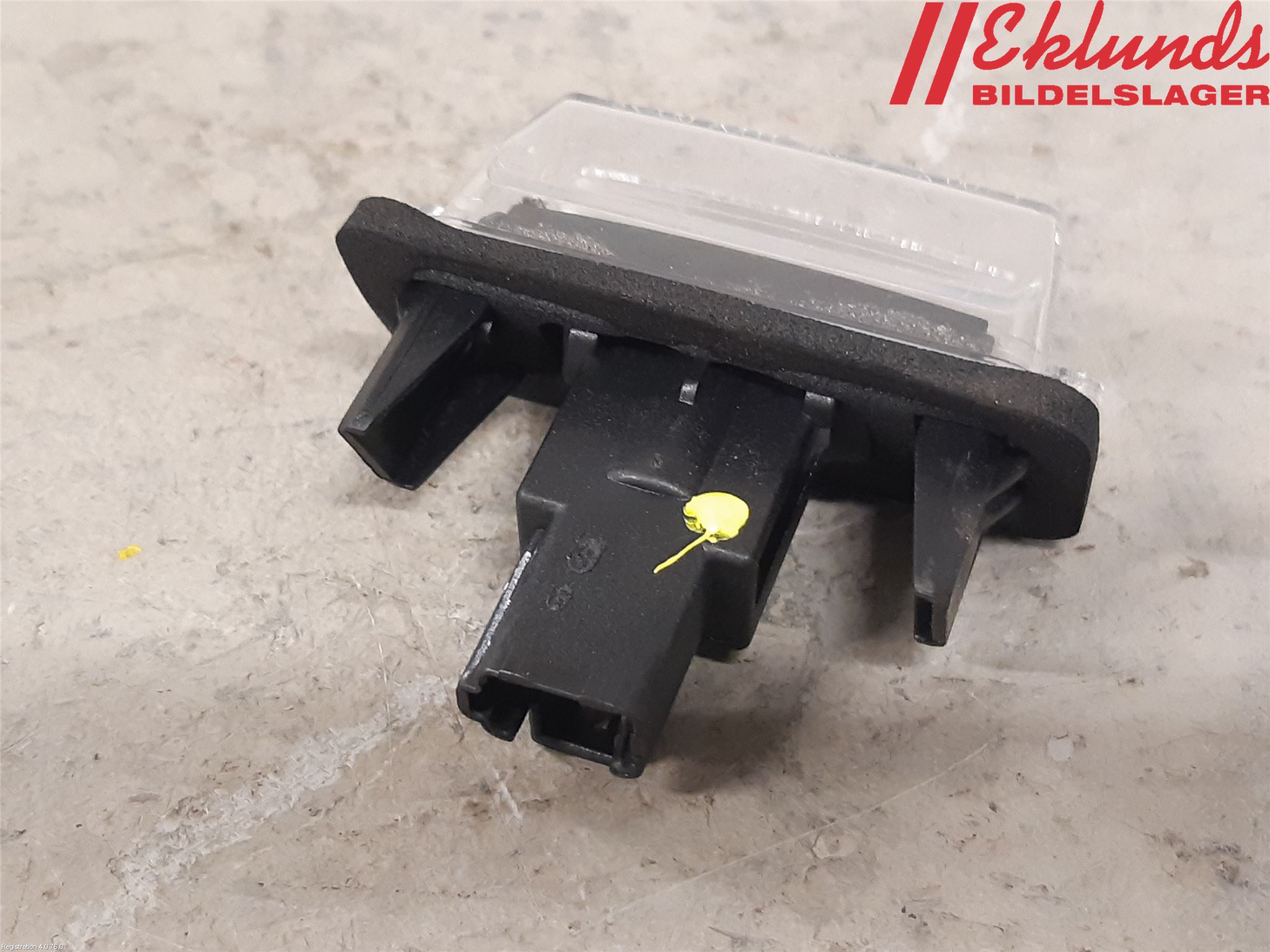 Toyota COROLLA 19- Skylt Belysning