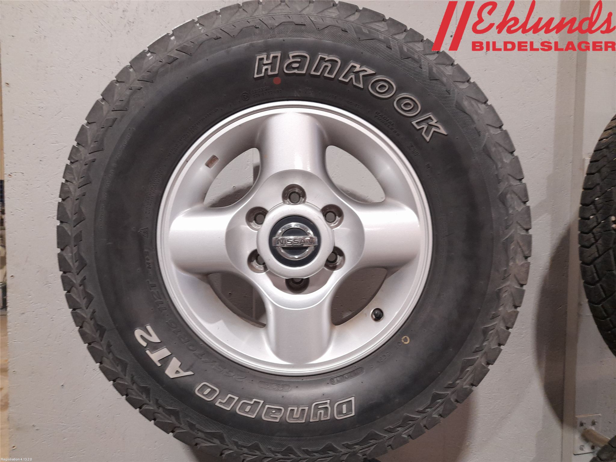 Nissan NP300 Sommardäck Alumfälg 4St