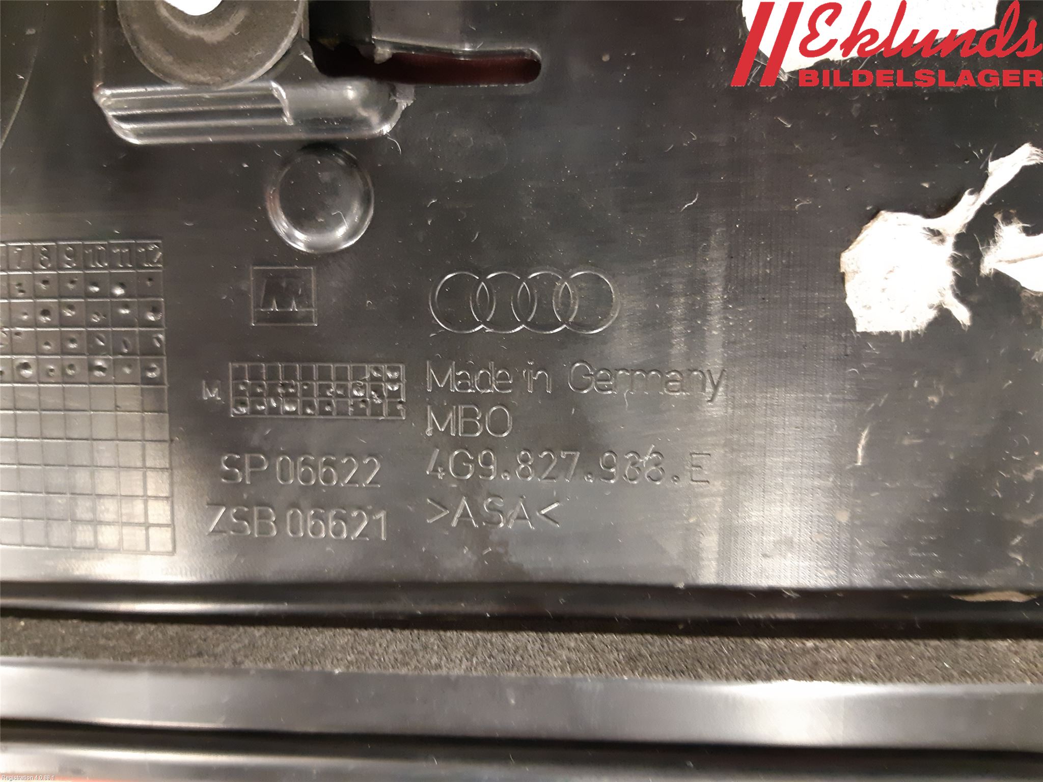 Audi A6/S6 4G 11-18 Spoiler Baklucka