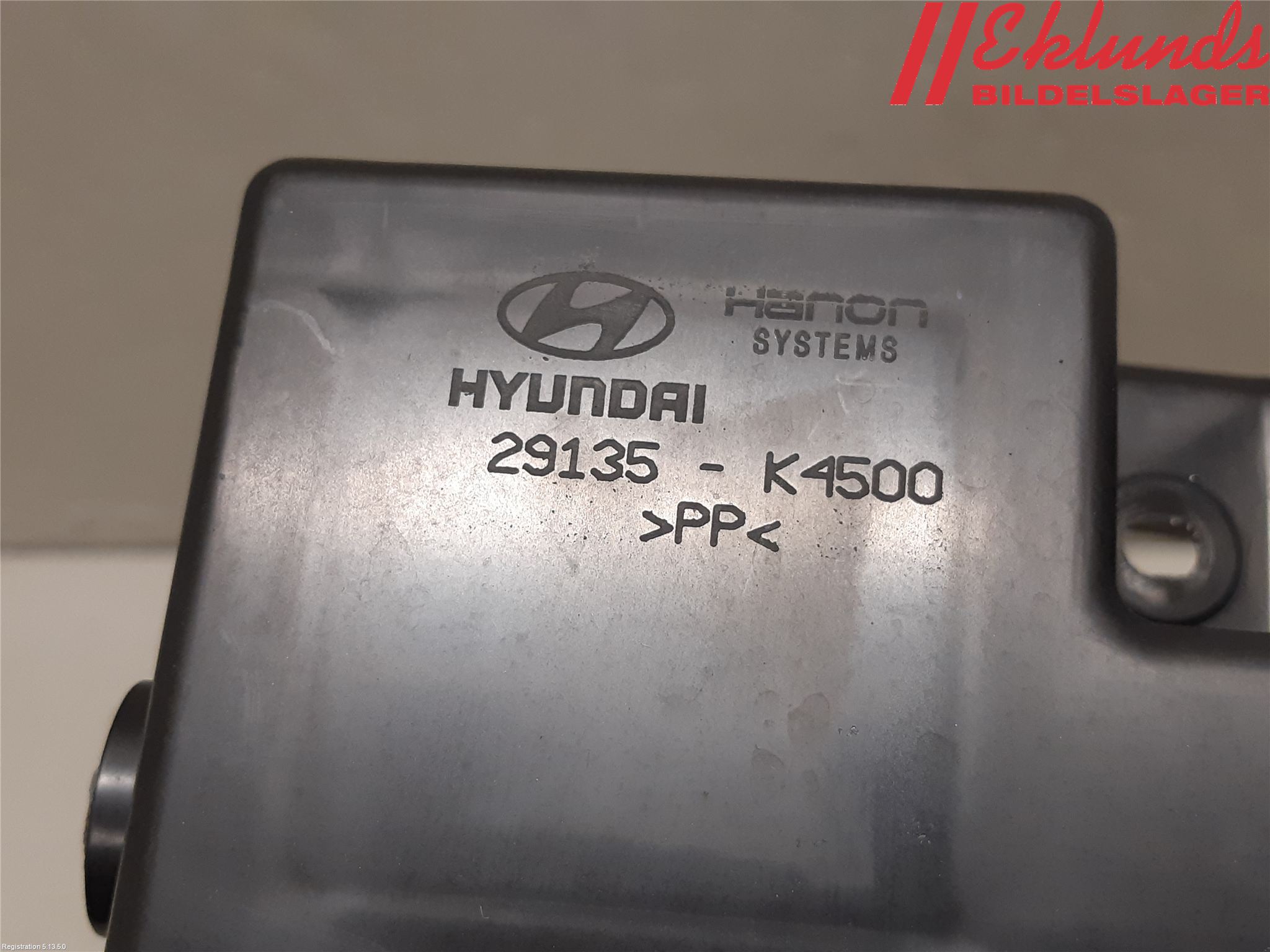 Hyundai KONA/ELECTRIC OS 18-23 Deflektor Plåt-Plast Kylning