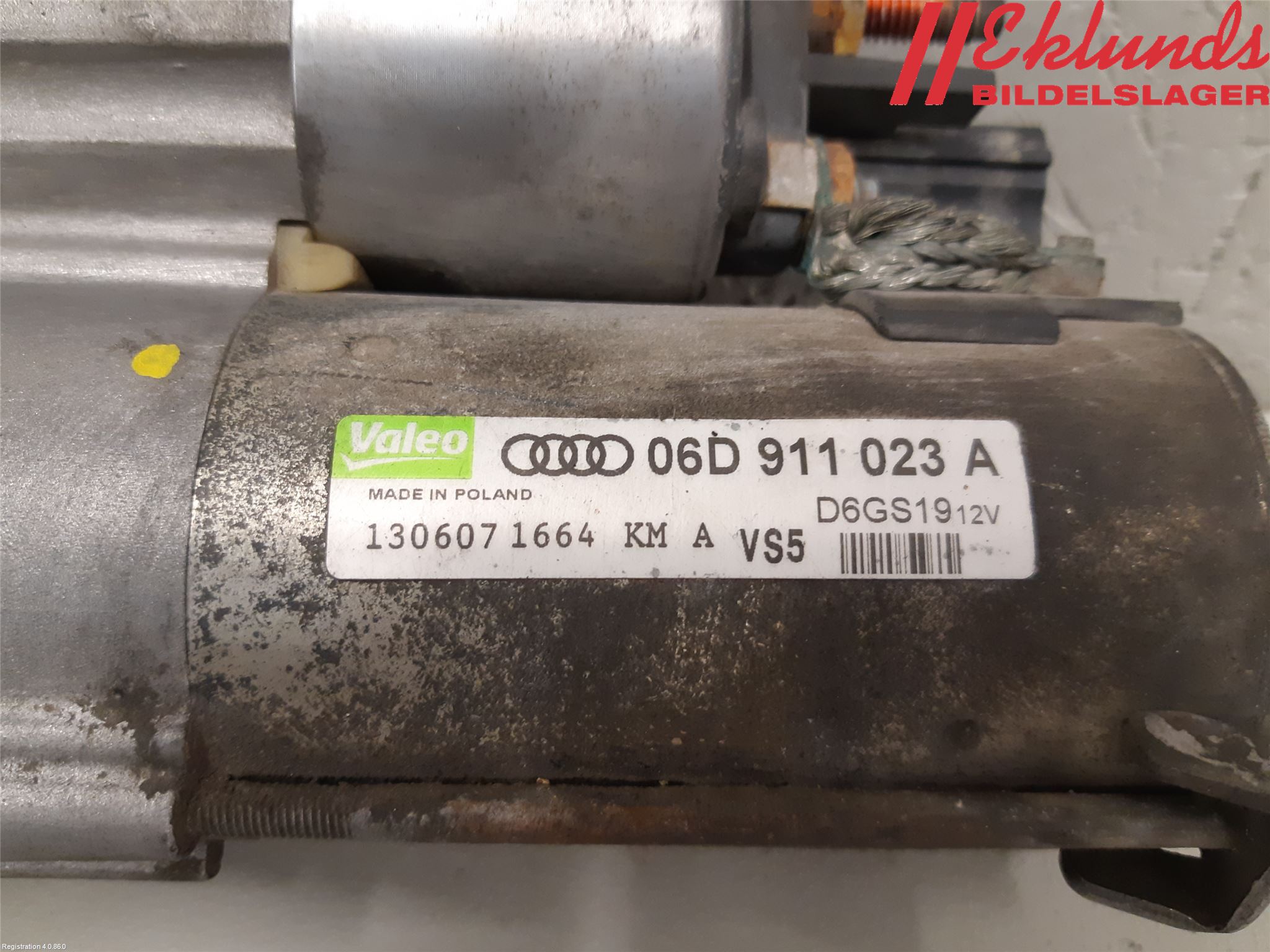 Audi A4/S4 05-07 Startmotor