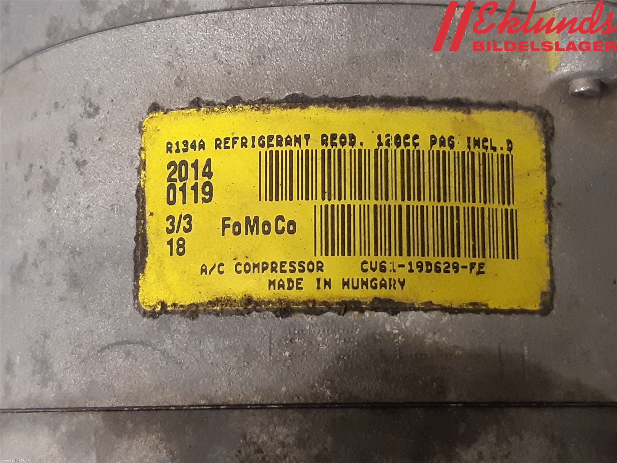 Ford FOCUS 11-14 Ac Kompressor