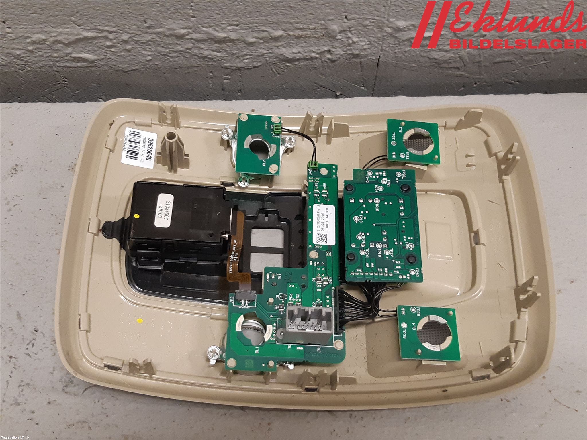 Volvo V70 14-16 Innerbelysning