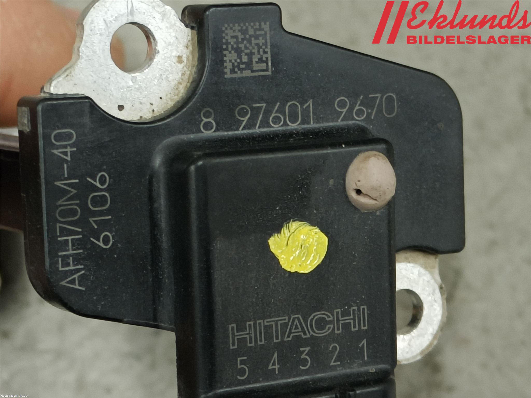 Isuzu D-MAX Injluftmassamätare