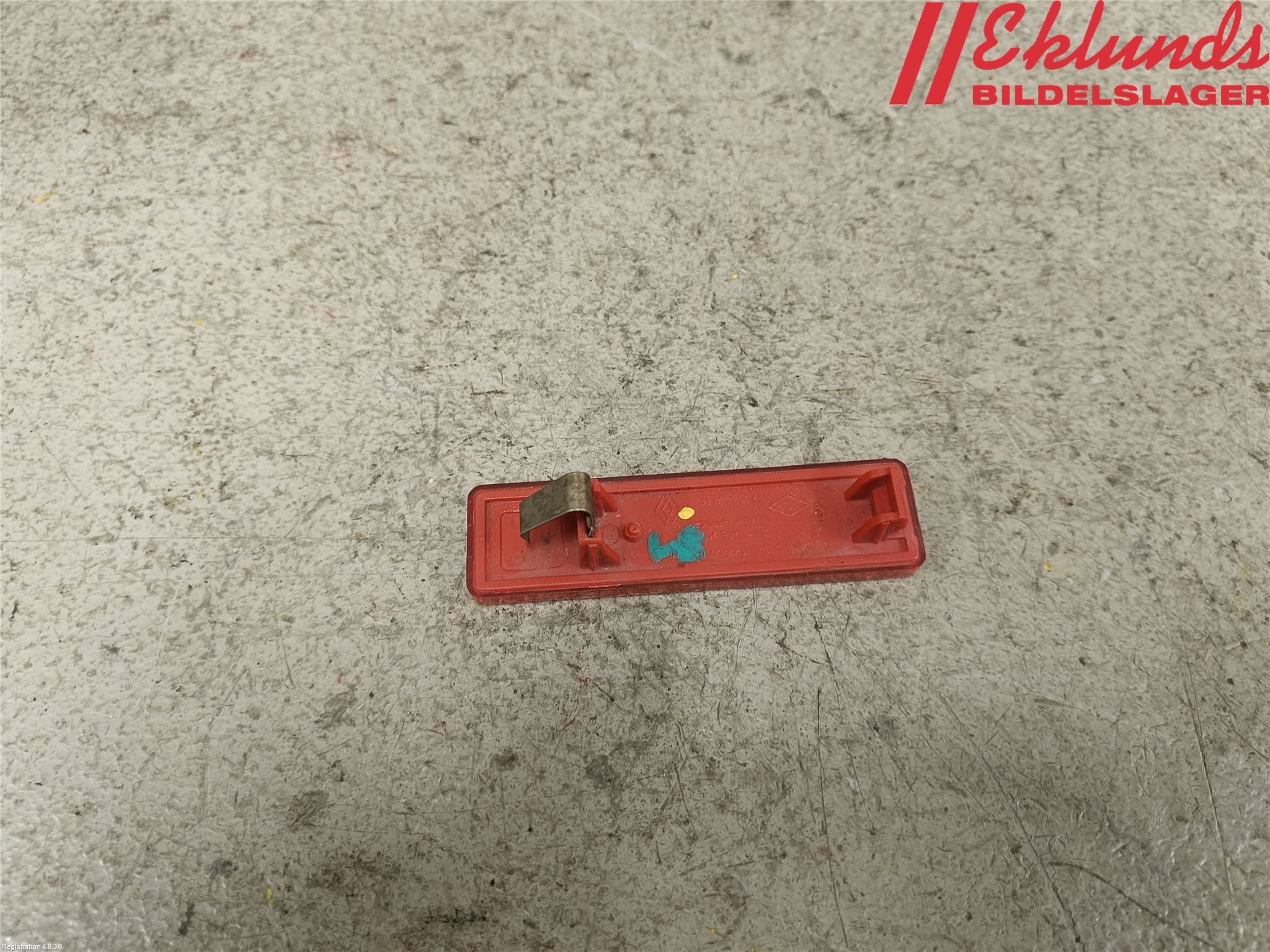 Opel VIVARO 15-19 Dimljus/Reflex Bak