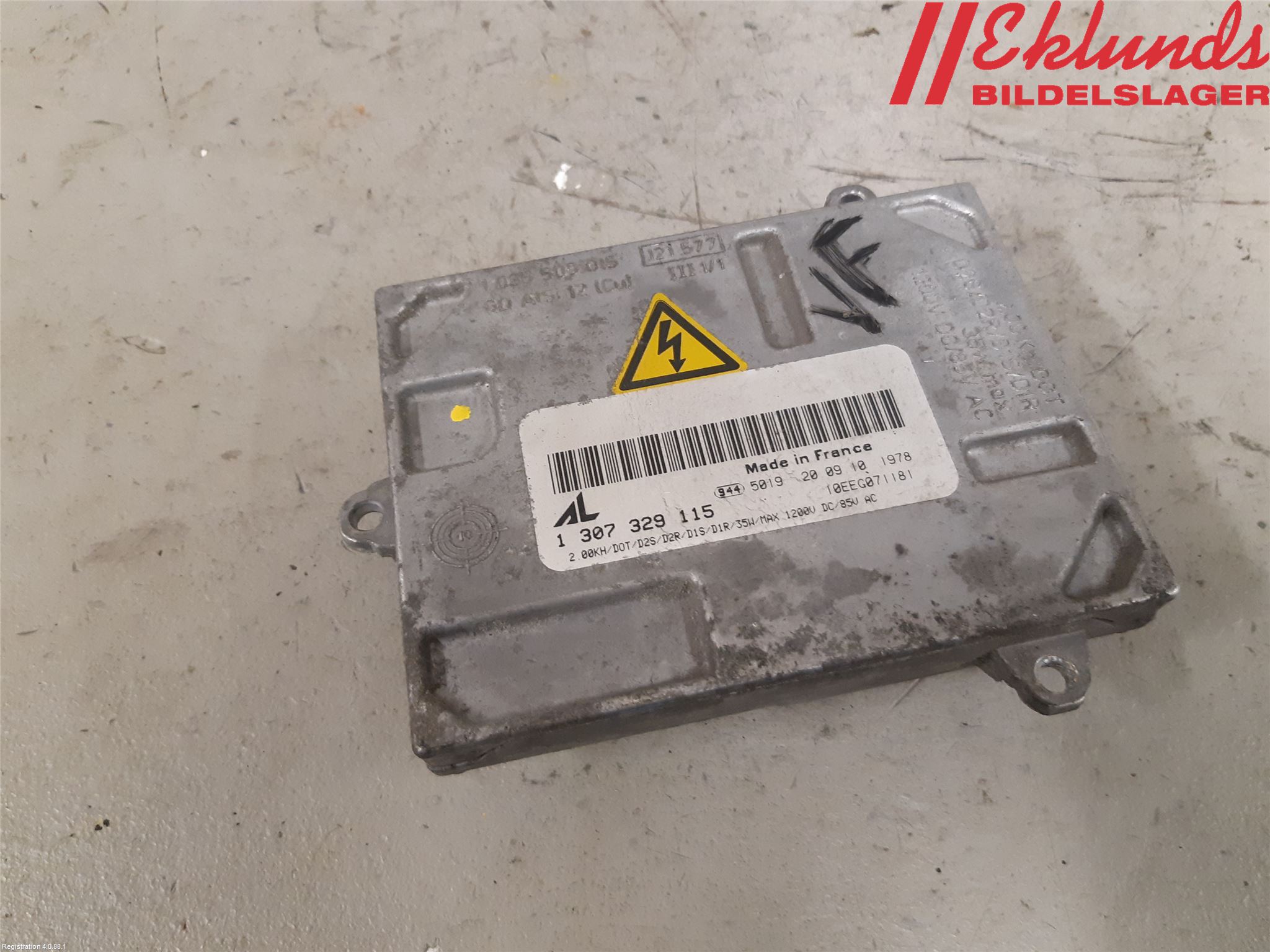 Audi A4/S4 05-07 Styrenhet Strålkastare