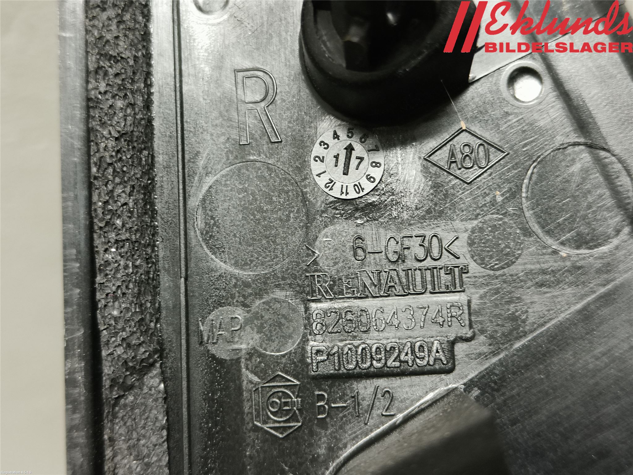 Renault CLIO IV 16-19 Dörrhandtag Yttre Hö