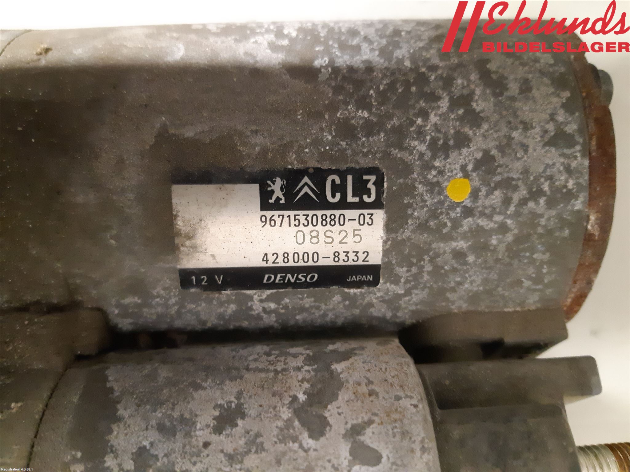 Peugeot PEUGOT 208 16-19 Startmotor