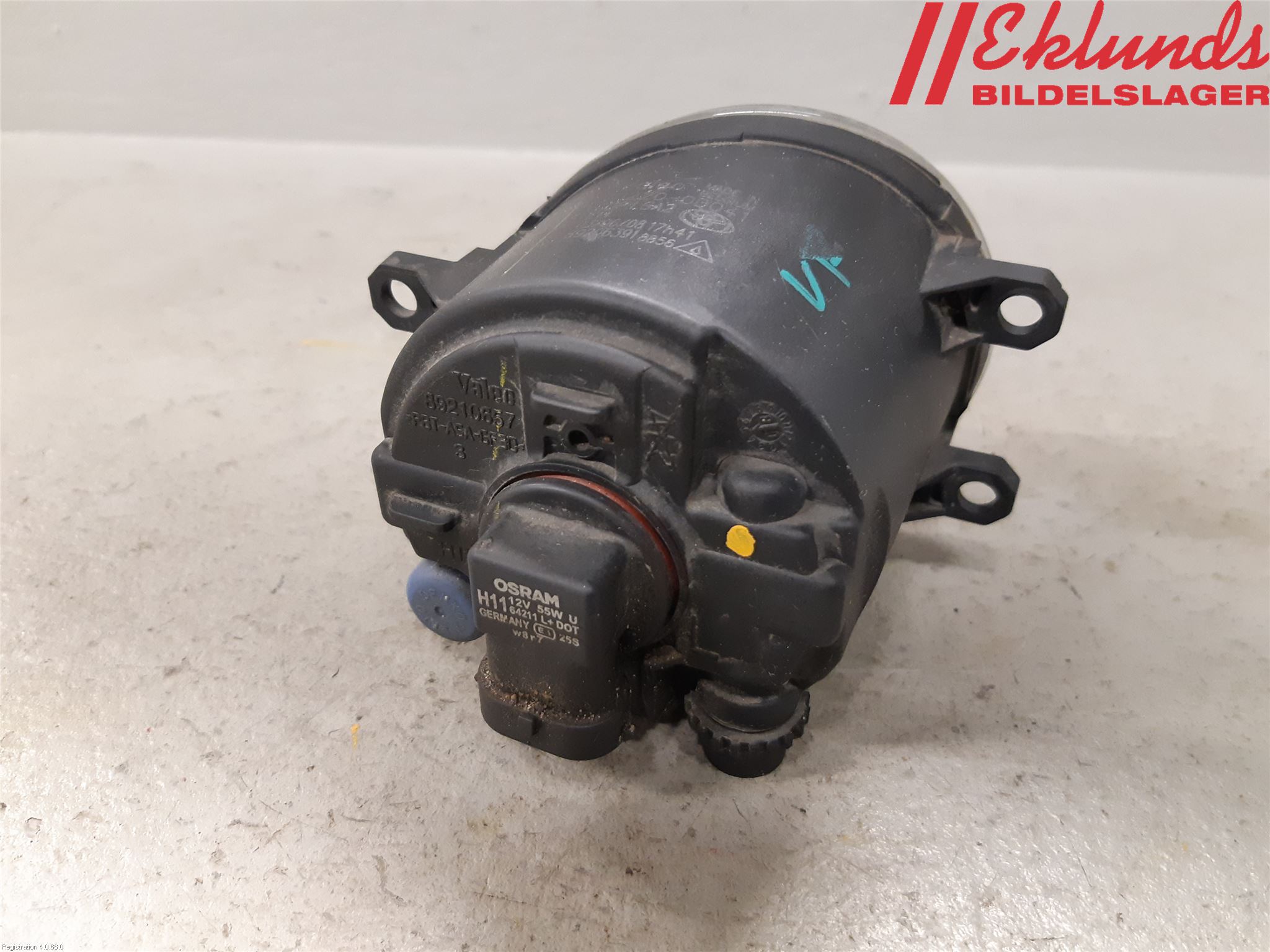 Toyota AURIS 07-09 Dimljus-Varselljus Fram