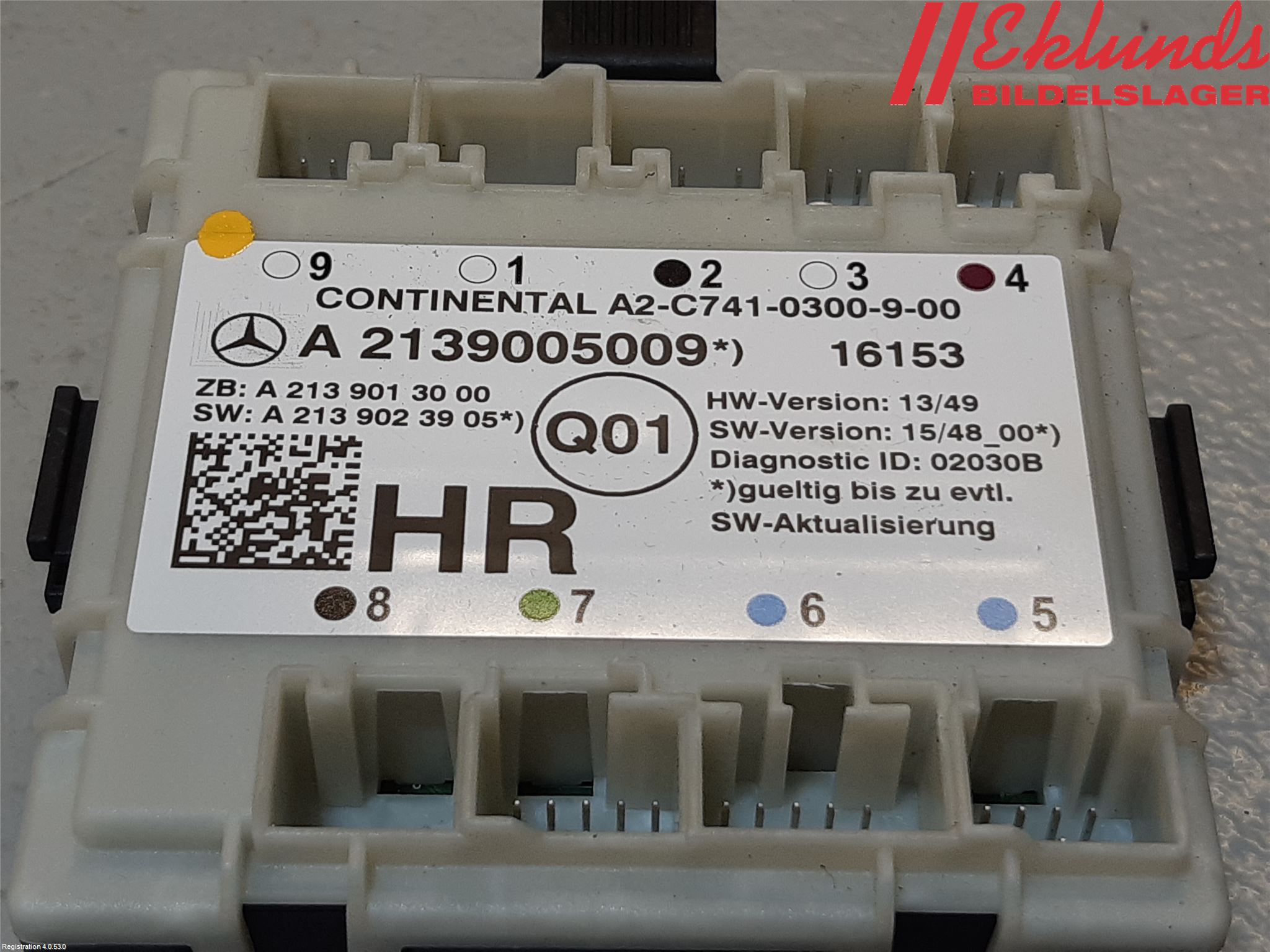 Mercedes-Benz MB E-KLASS (W213) 16-23 Styrenhet Dörr