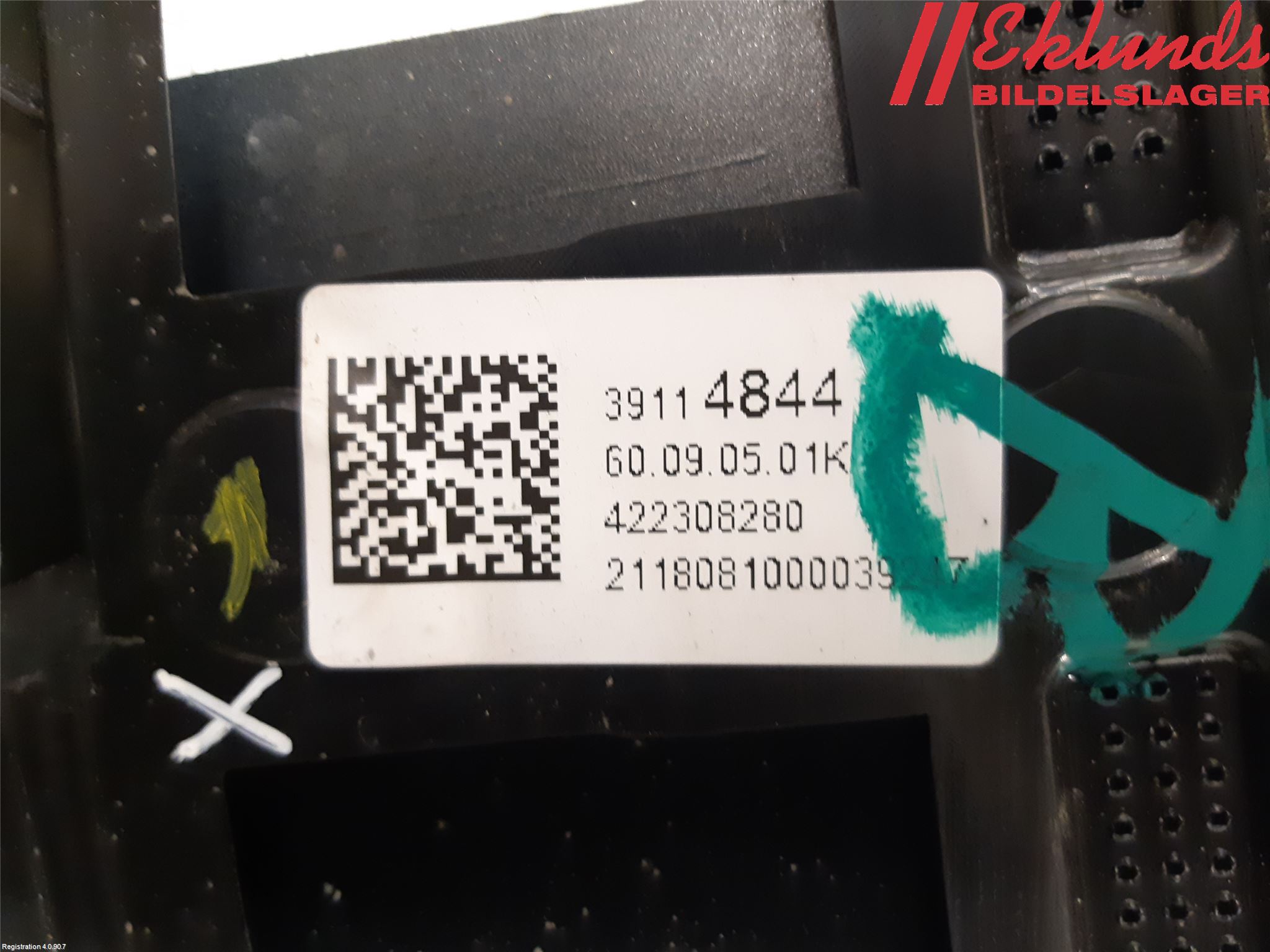 Opel ASTRA K 16-22 Spoiler Baklucka