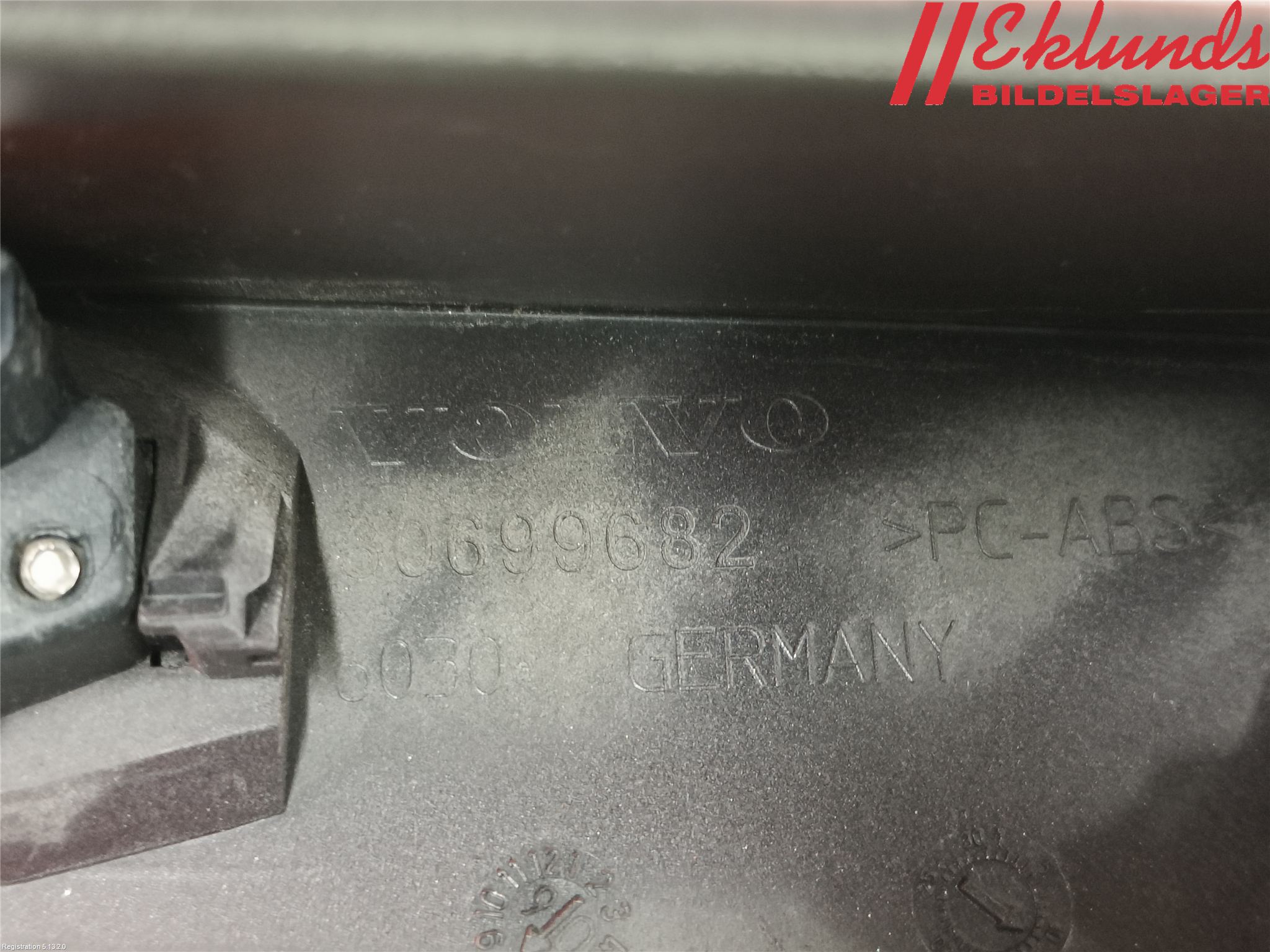 Volvo V50 04-07 Bakluckehandtag