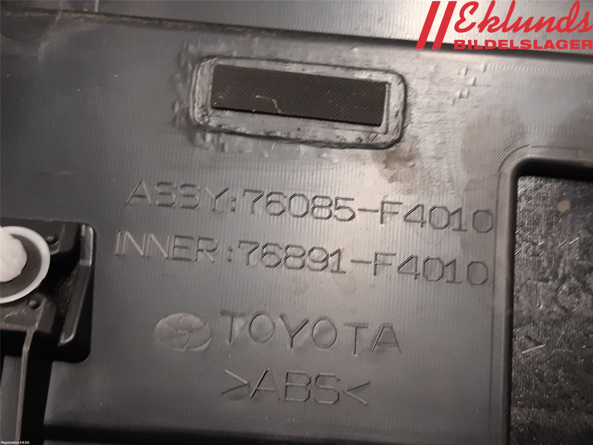 Toyota C-HR 16-23 Spoiler Baklucka