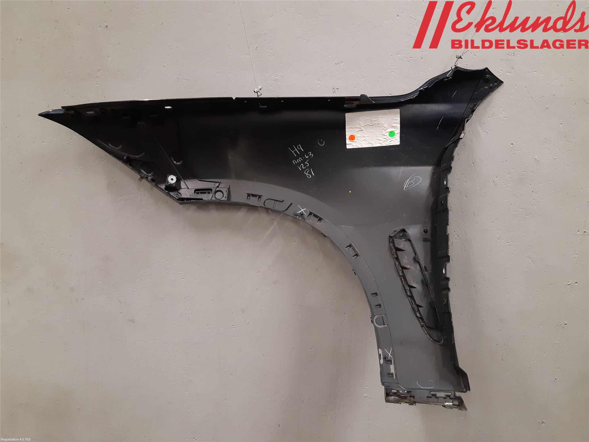 BMW X6 F16 14-19 Skärm Fram Höger