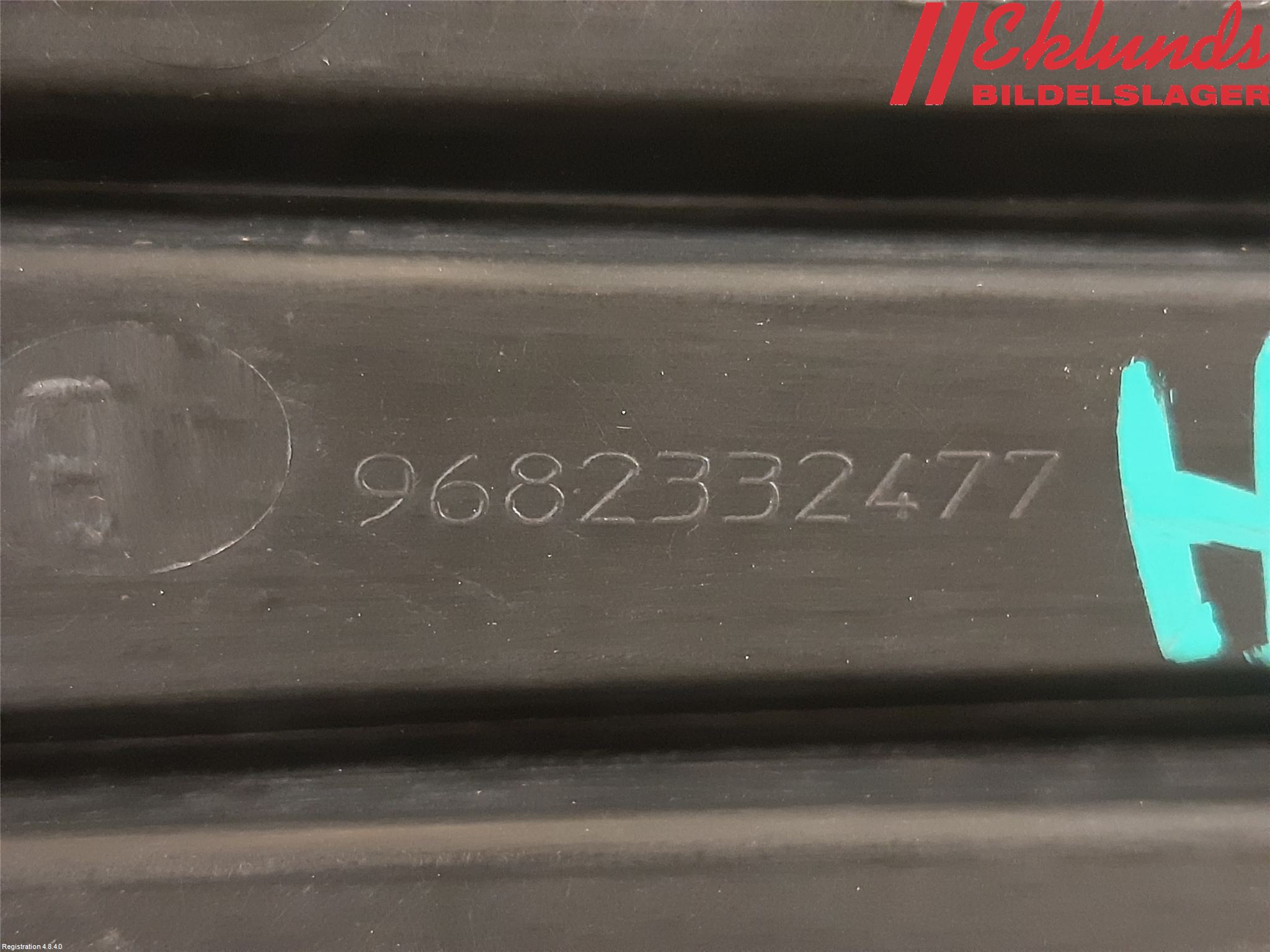 Citroen C3 PICASSO Stötfångarlist Fram