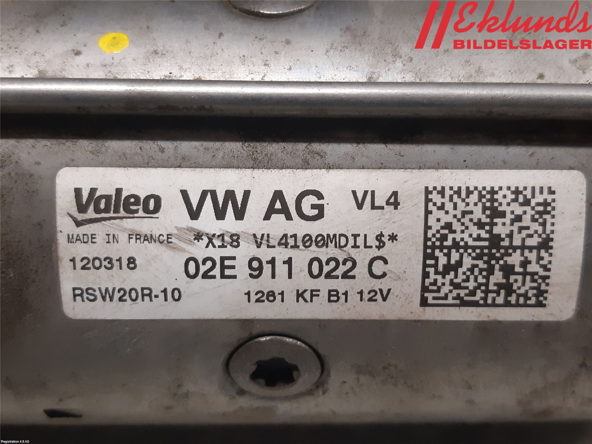 Volkswagen VW TIGUAN 16-24 Startmotor Diesel