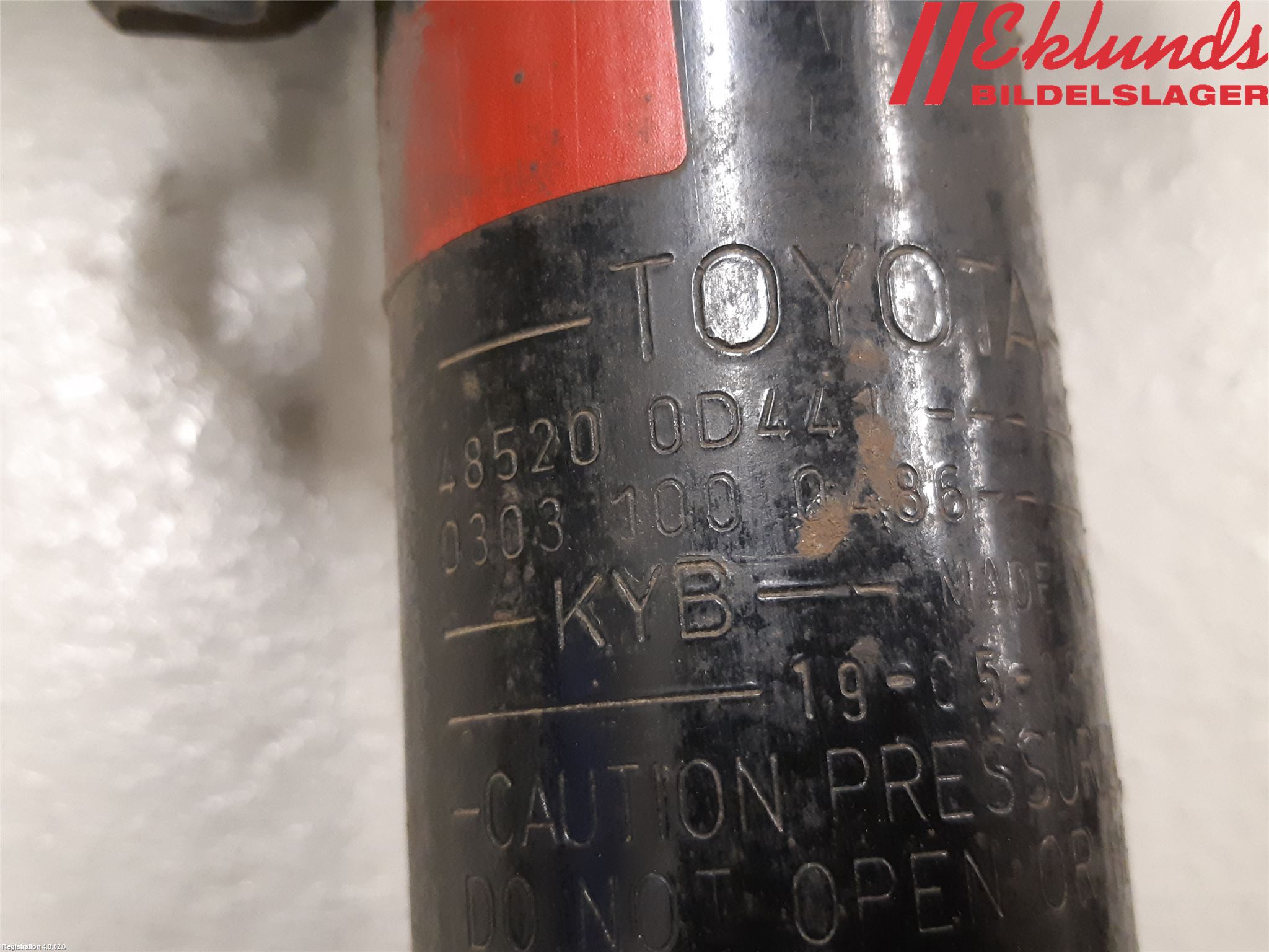 Toyota YARIS XP130 15-20 Fjäderben Fram Vänster