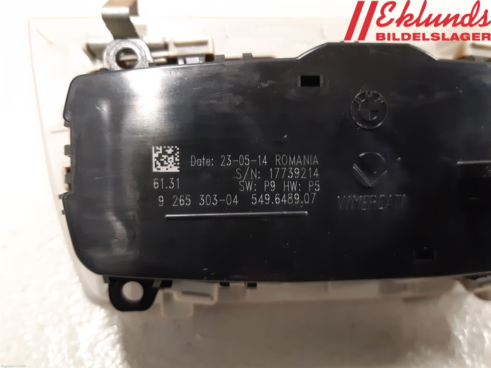 BMW 4 F32/F33/F82/F83 13-20 Strömställare Ljus