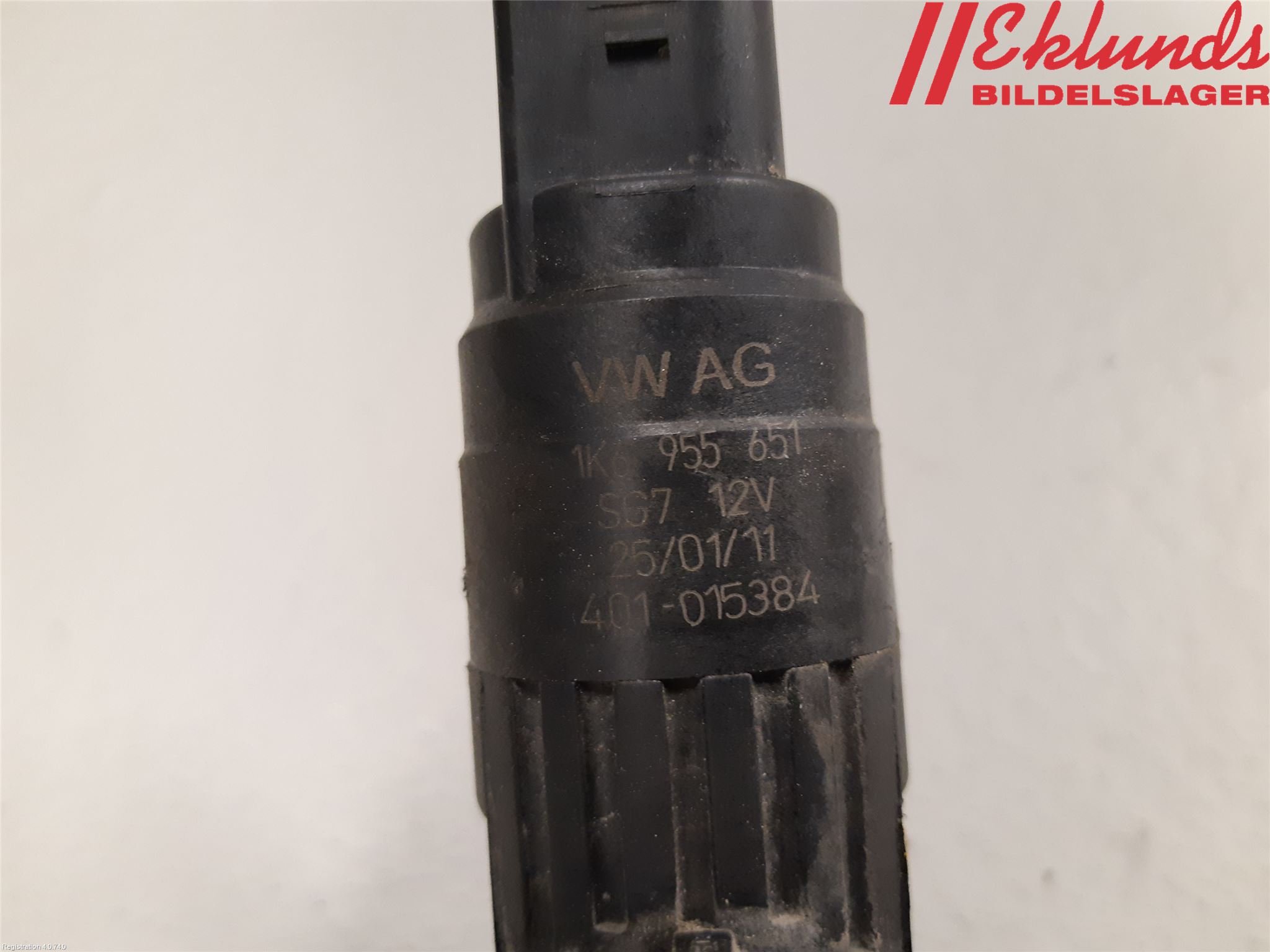 Volkswagen VW POLO 10-17 Spolarpump Vindruta
