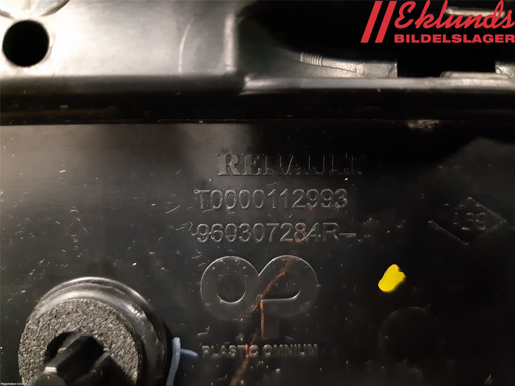 Renault CLIO IV 12-16 Spoiler Baklucka