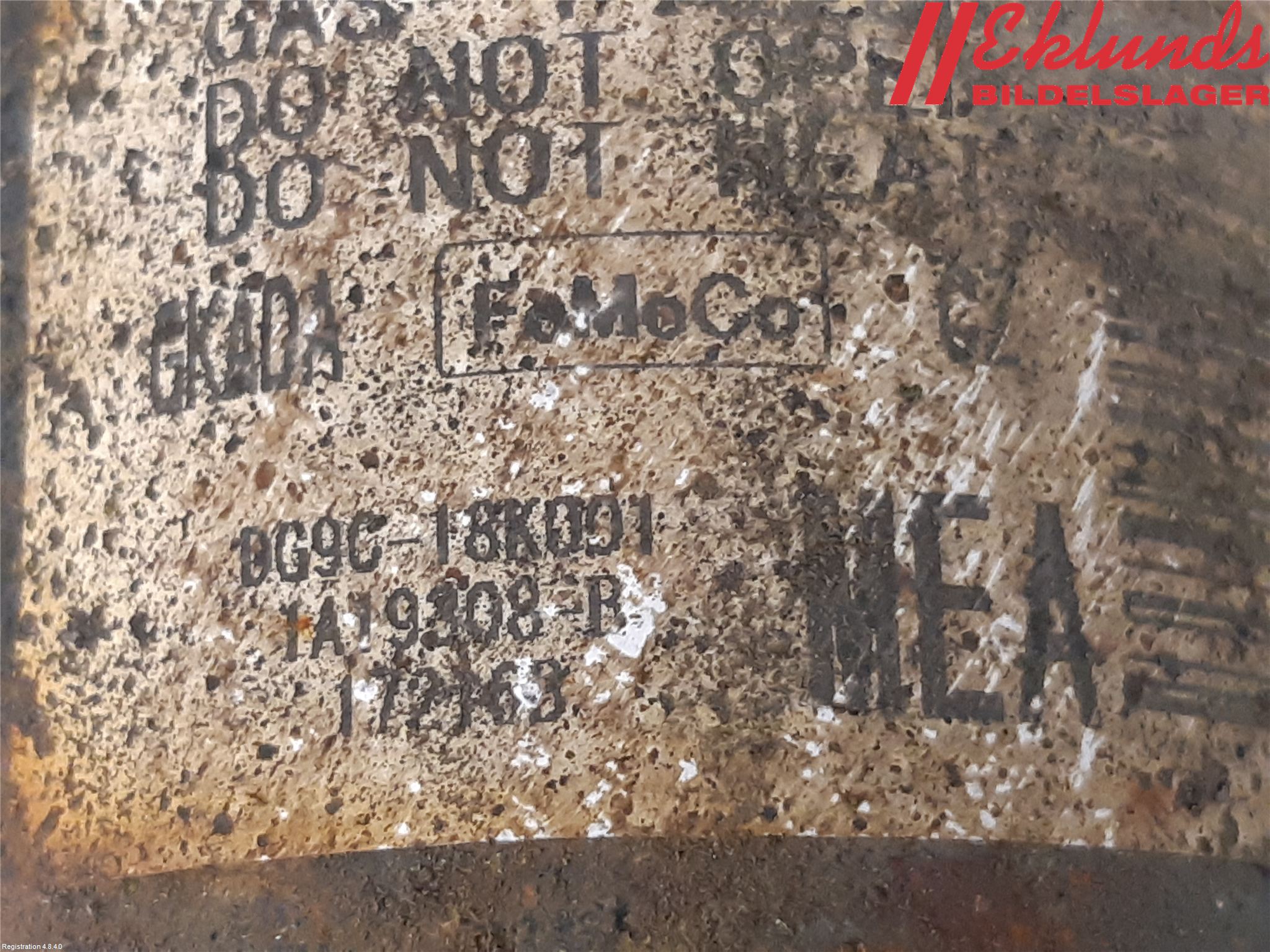 Ford MONDEO 15-22 Fjäderben Fram Vänster