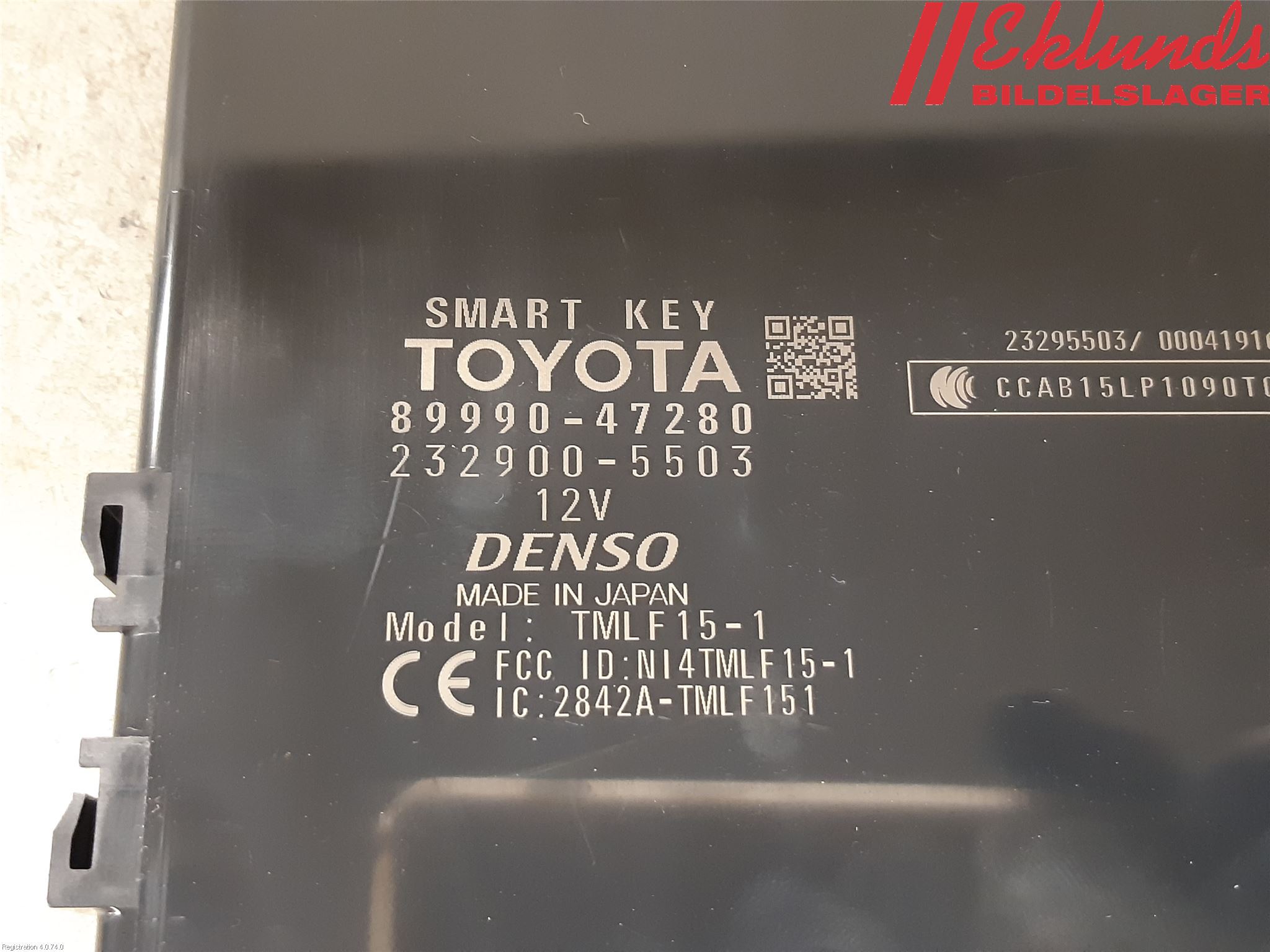 Toyota PRIUS (ZVW50) 16-21 Styrenhet Övrigt
